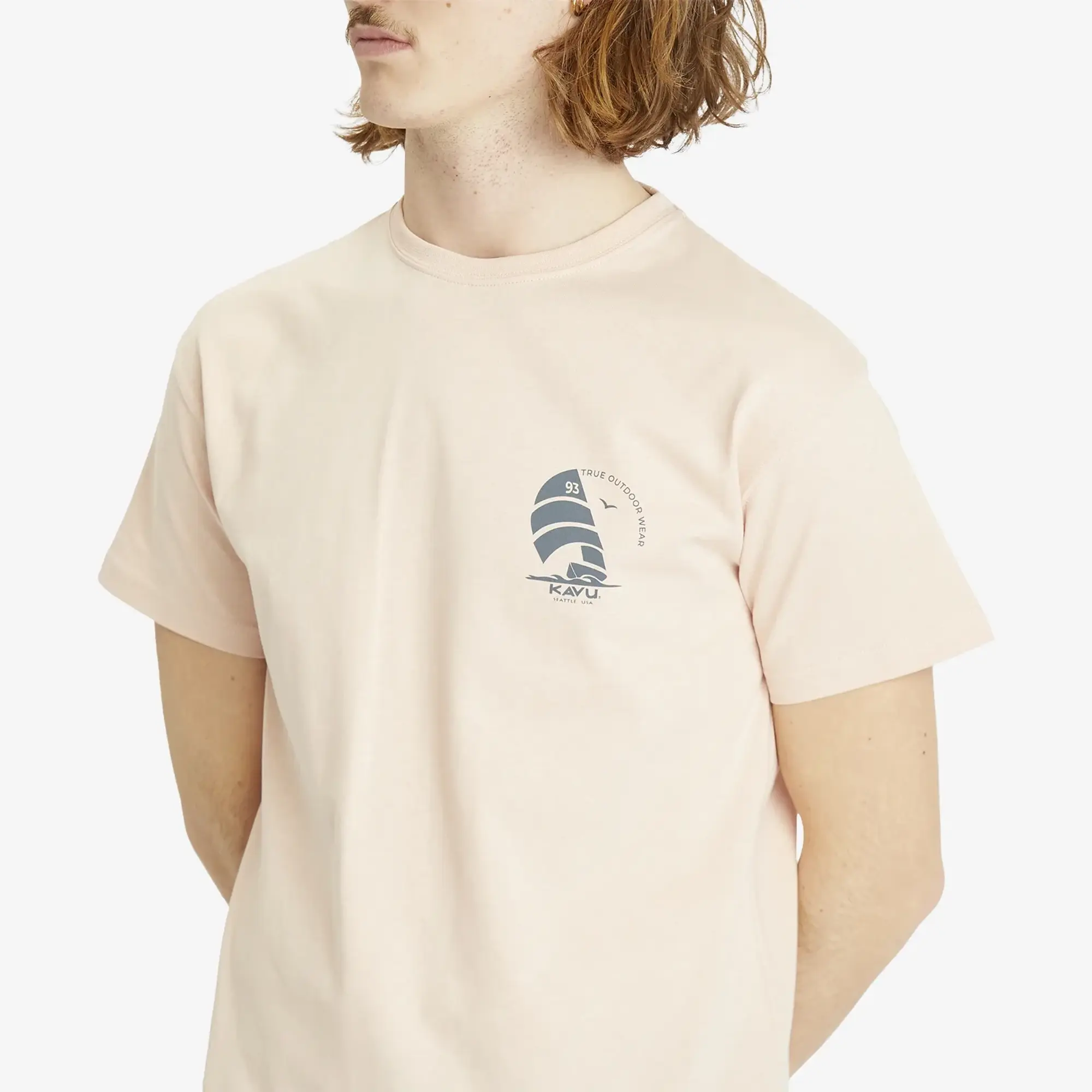 KAVU Men's Rudder T-Shirt Frappe