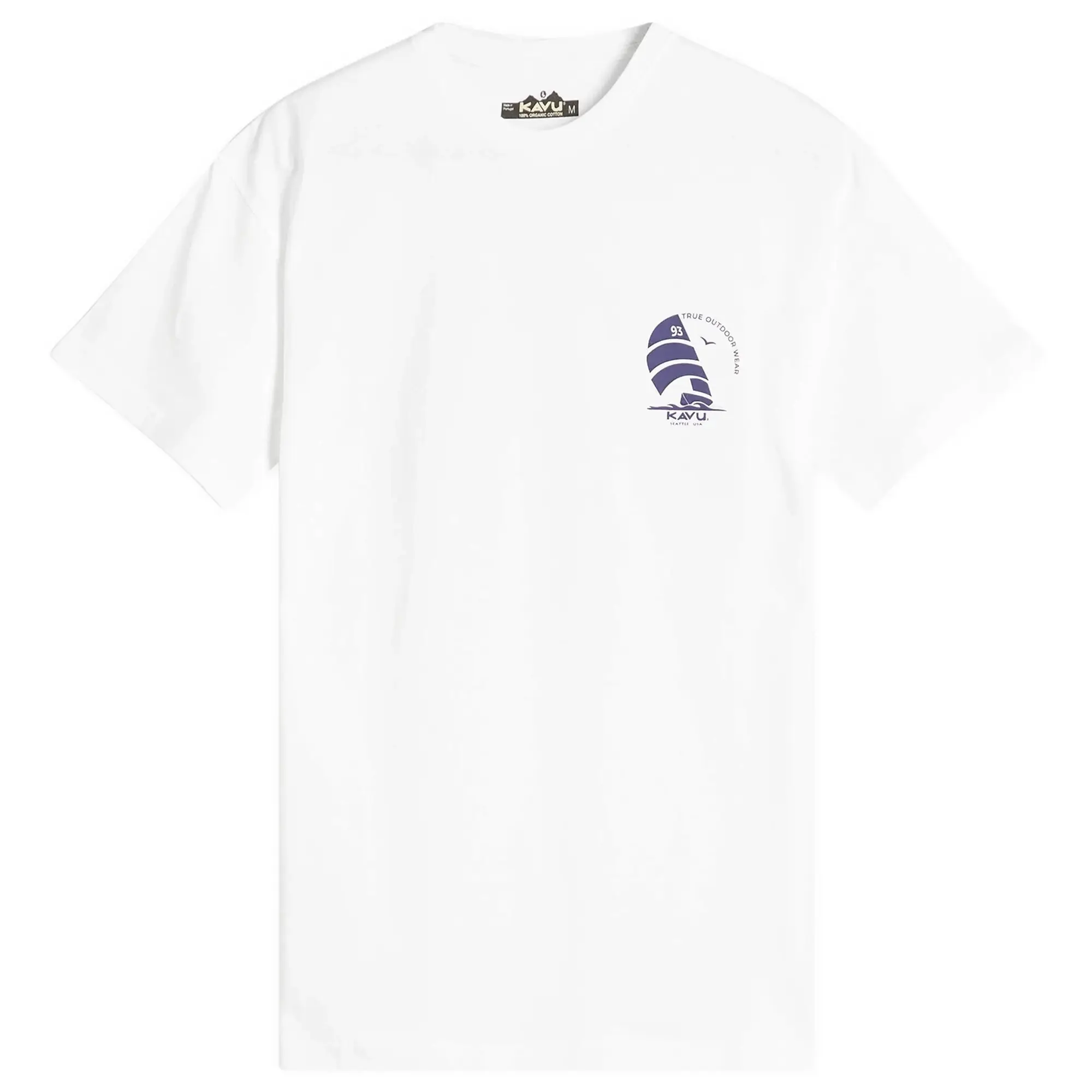 KAVU Men's Rudder T-Shirt White