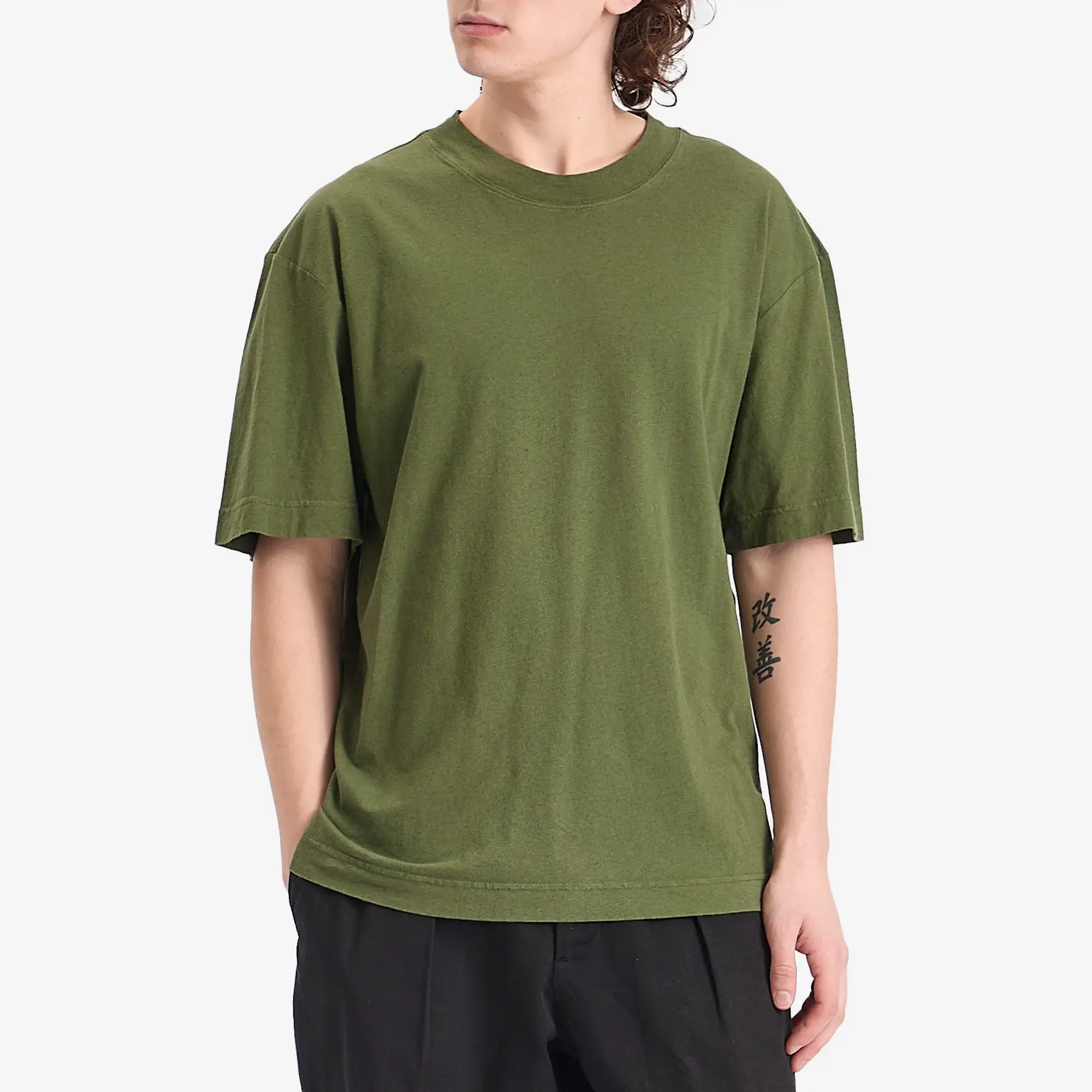 MHL by Margaret Howell Men's Simple T-Shirt Grass