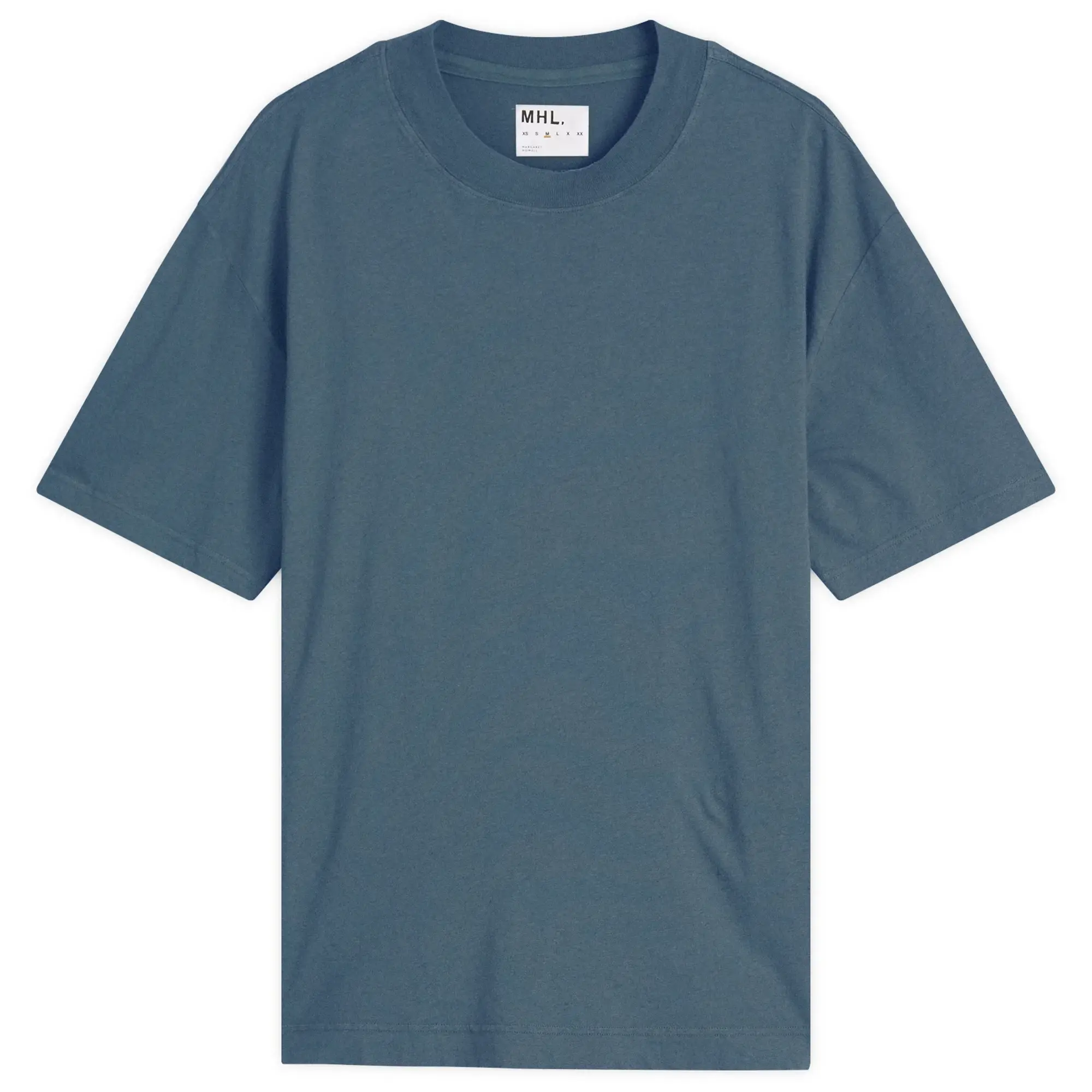 MHL by Margaret Howell Men's Simple T-Shirt Mineral Blue