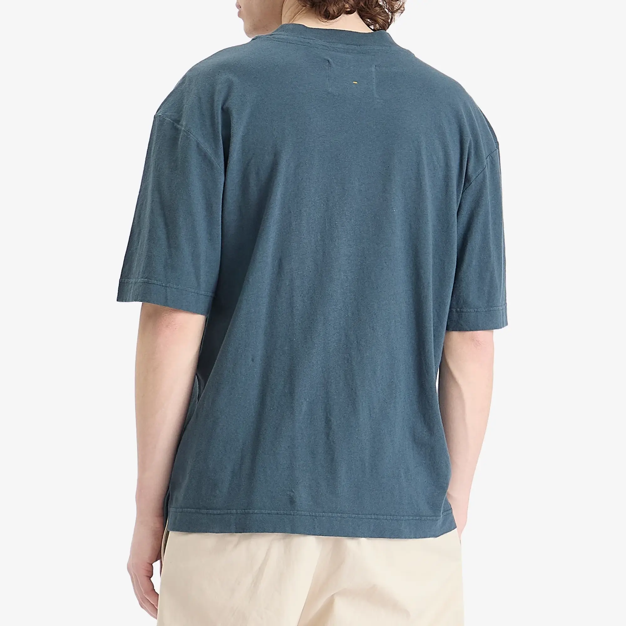 MHL by Margaret Howell Men's Simple T-Shirt Mineral Blue