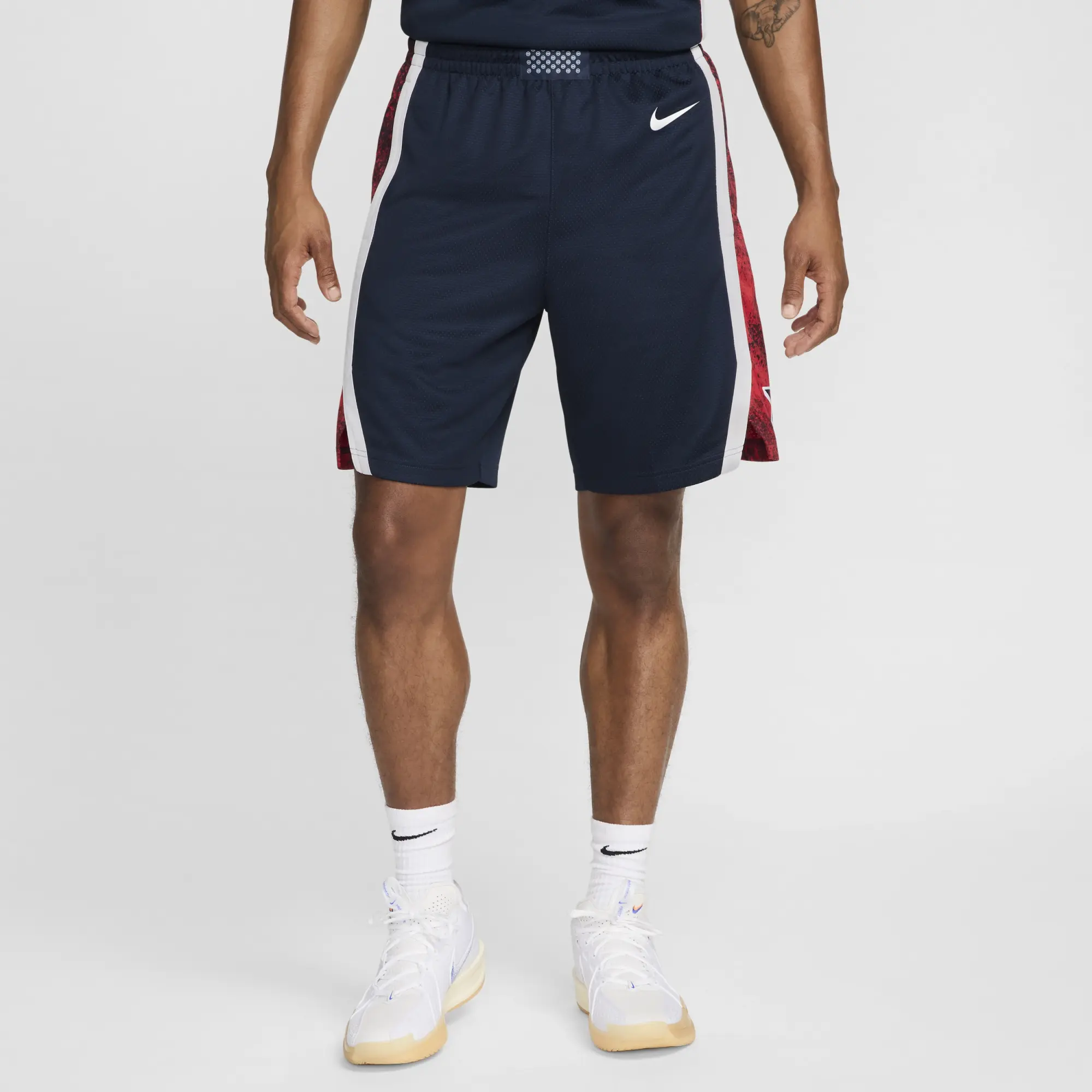 Nike Jordan Nike USA Limited Road Men's Jordan Basketball Shorts - Blue - Polyester