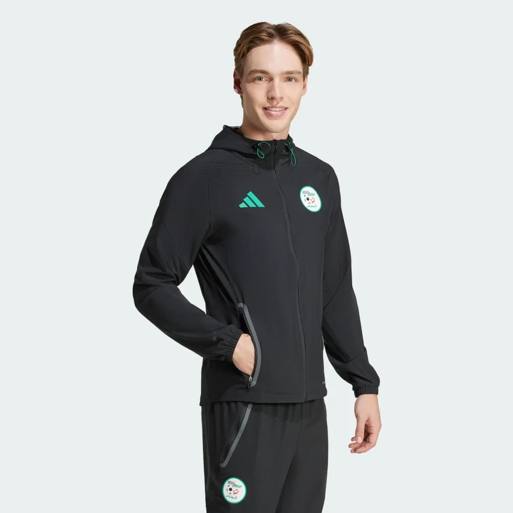 Adidas Algeria Tiro 25 Competition Vis Tech Travel Sweatshirt