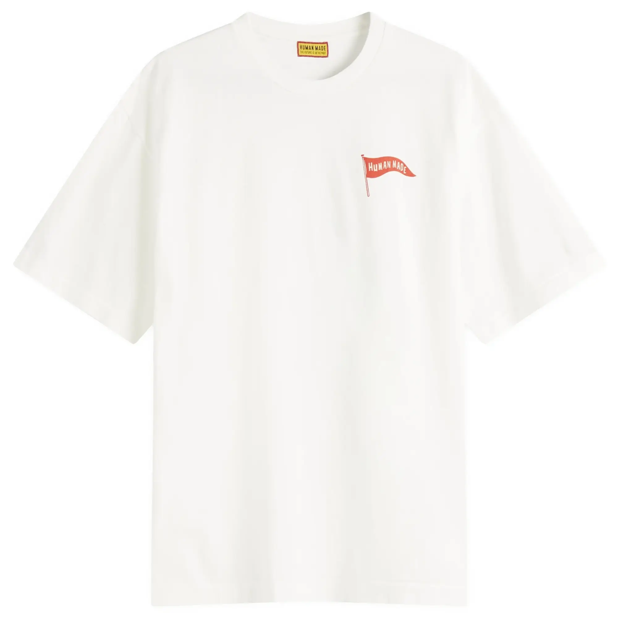 Human Made Men's Polar Bear Flag T-Shirt White