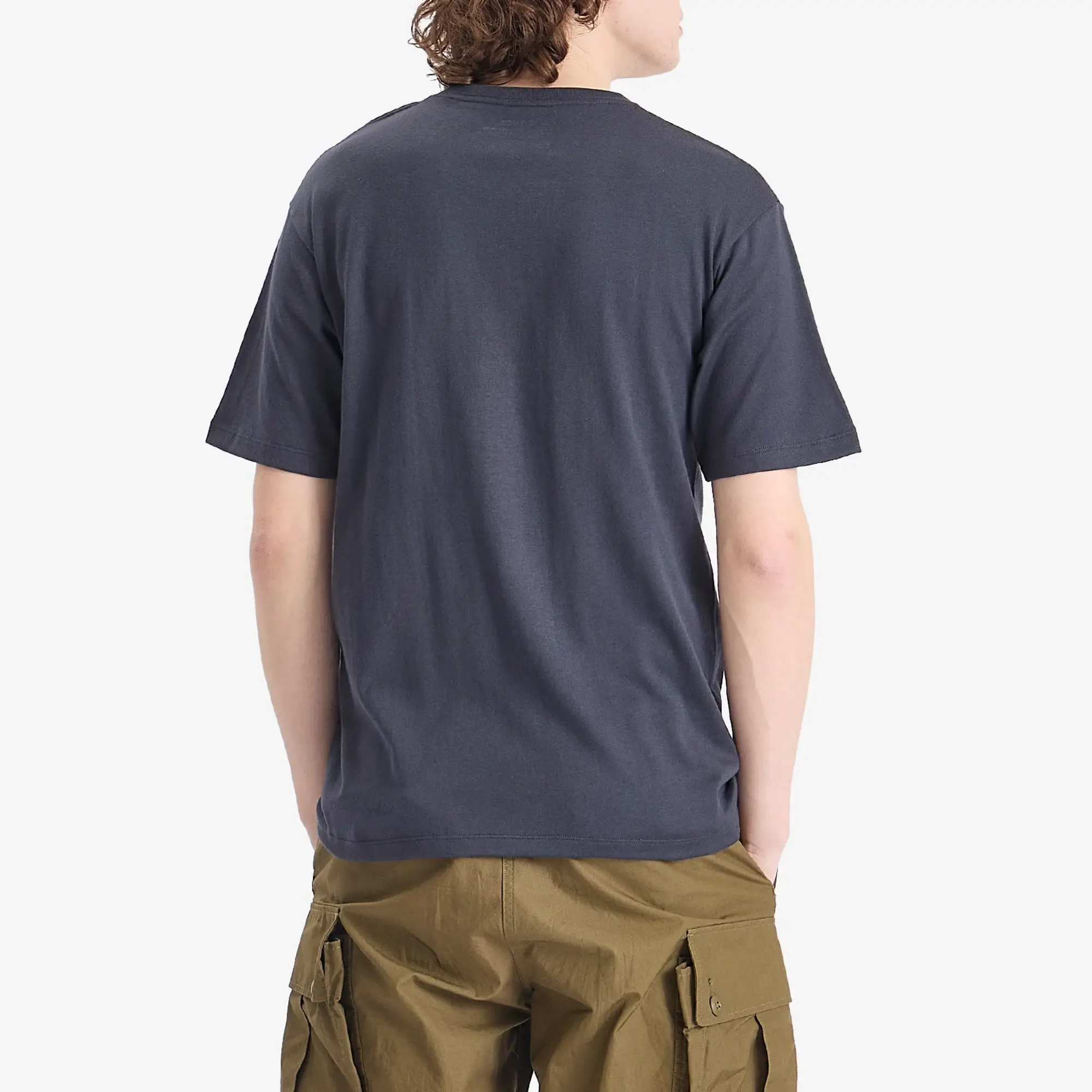Nanamica Men's Loopwheel Coolmax Jersey T-Shirt Navy