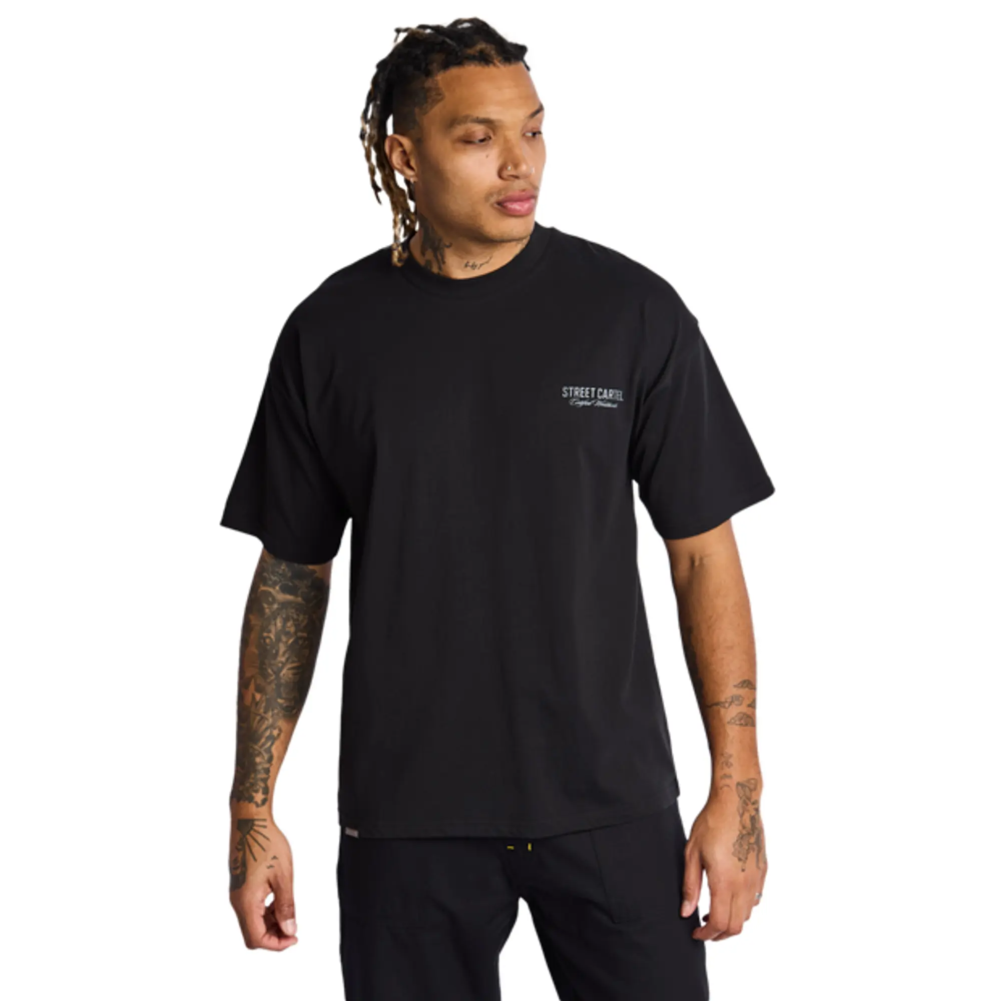 Street Cartel Racer Men T-Shirts - Black