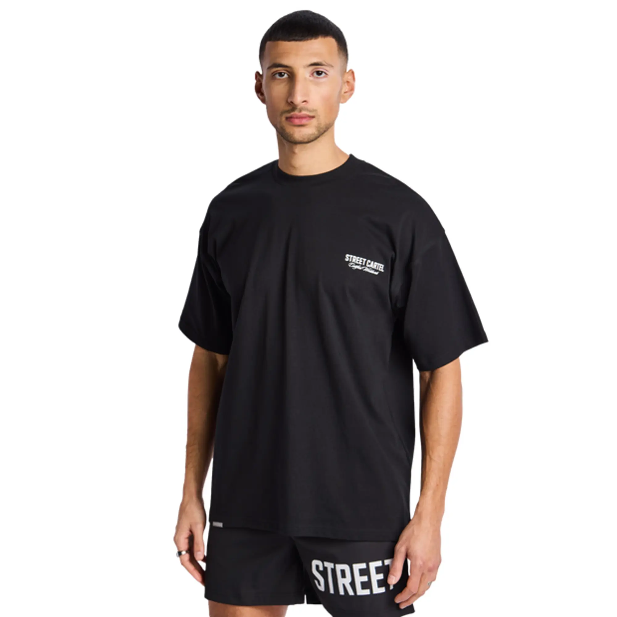 Street Cartel Resort Men T-Shirts - Black