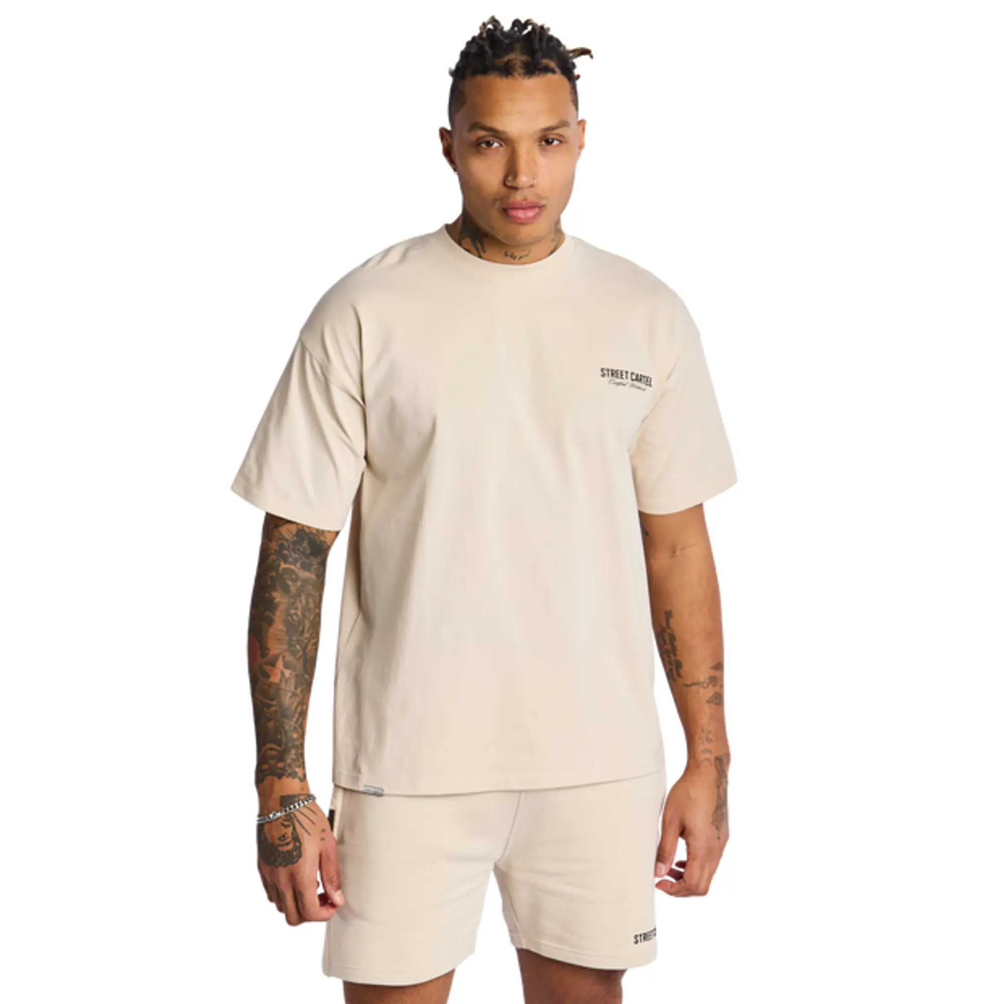 Street Cartel Resort Men T-Shirts - White