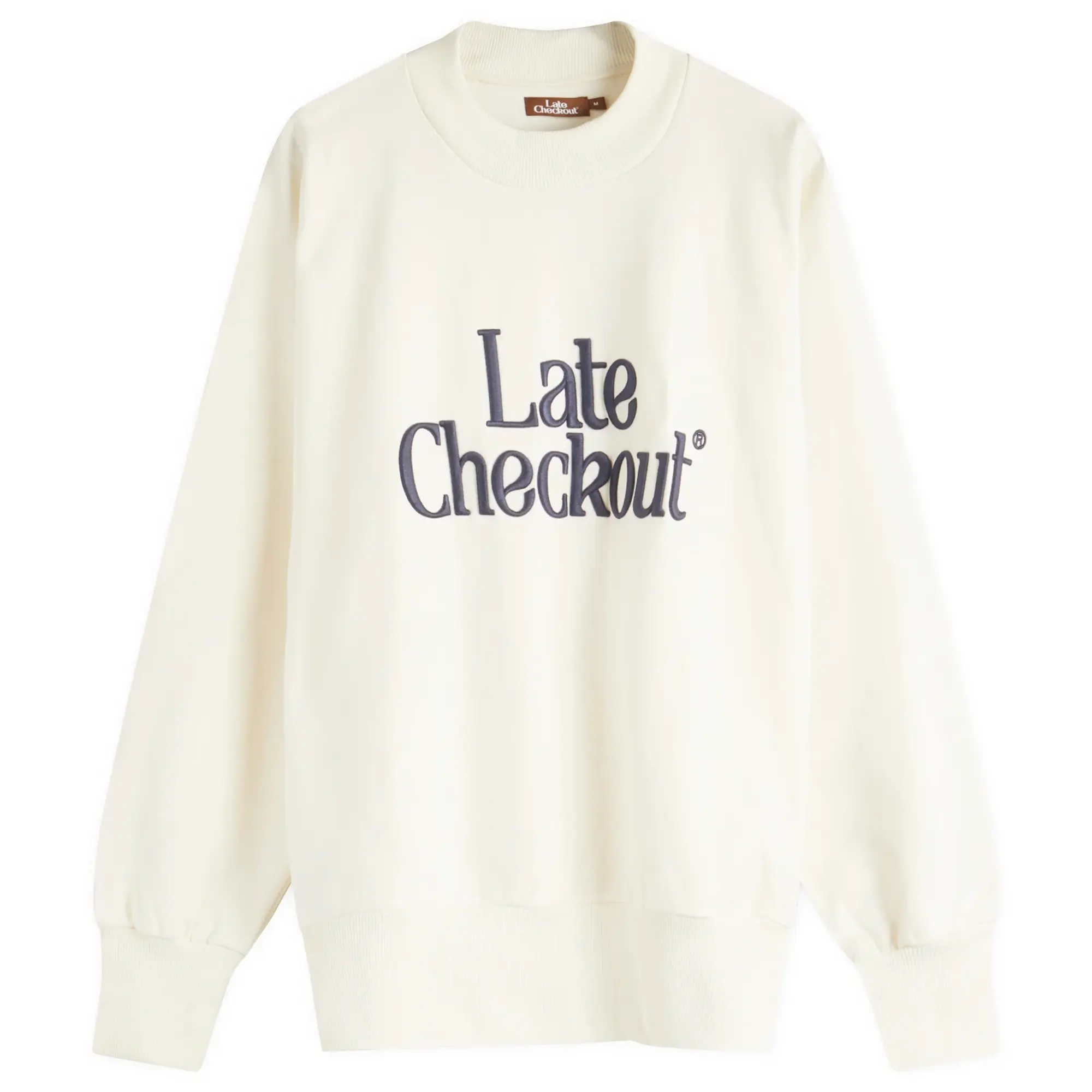 Late Checkout Men's Crewneck Sweatshirt White