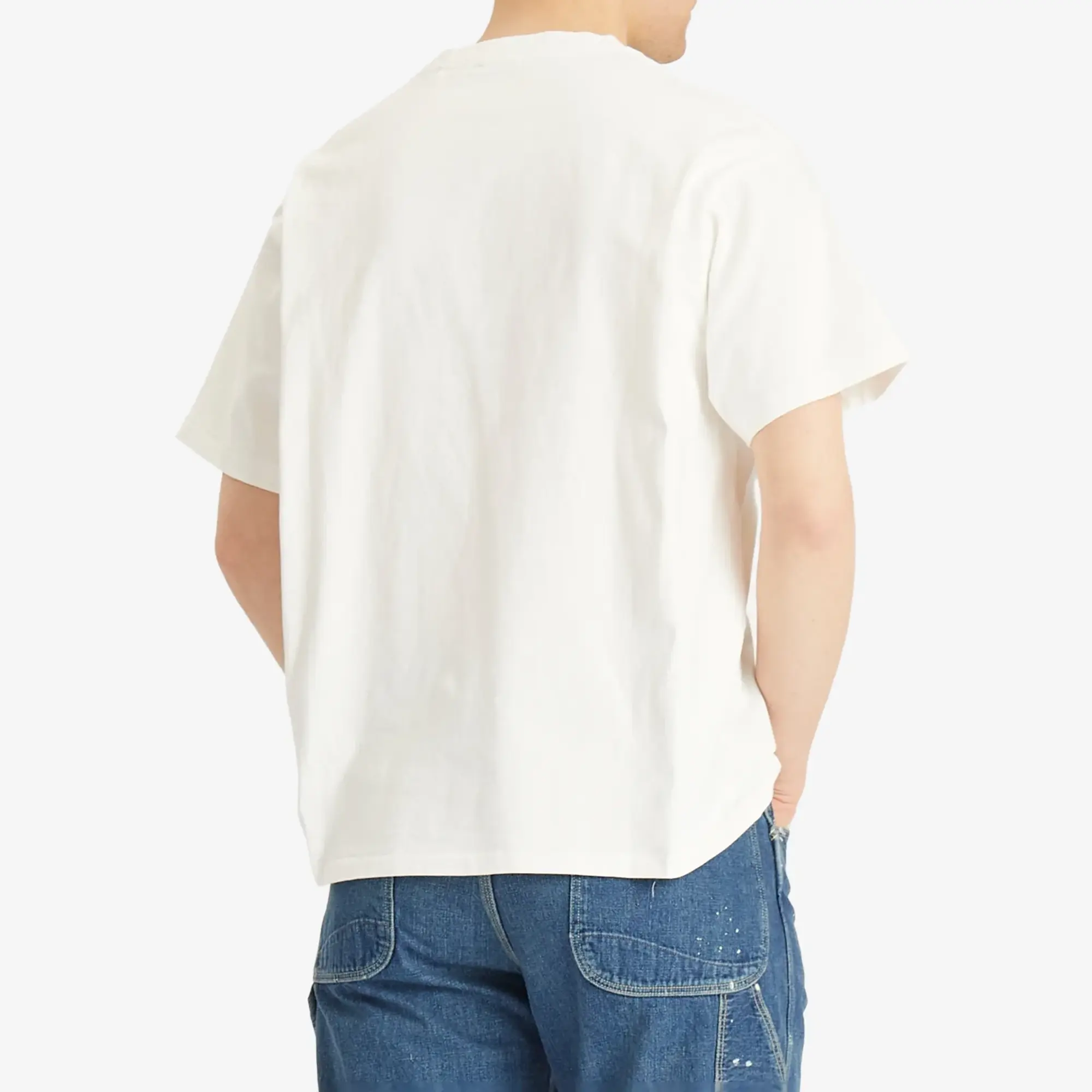 BODE Men's Rebus T-Shirt Cream