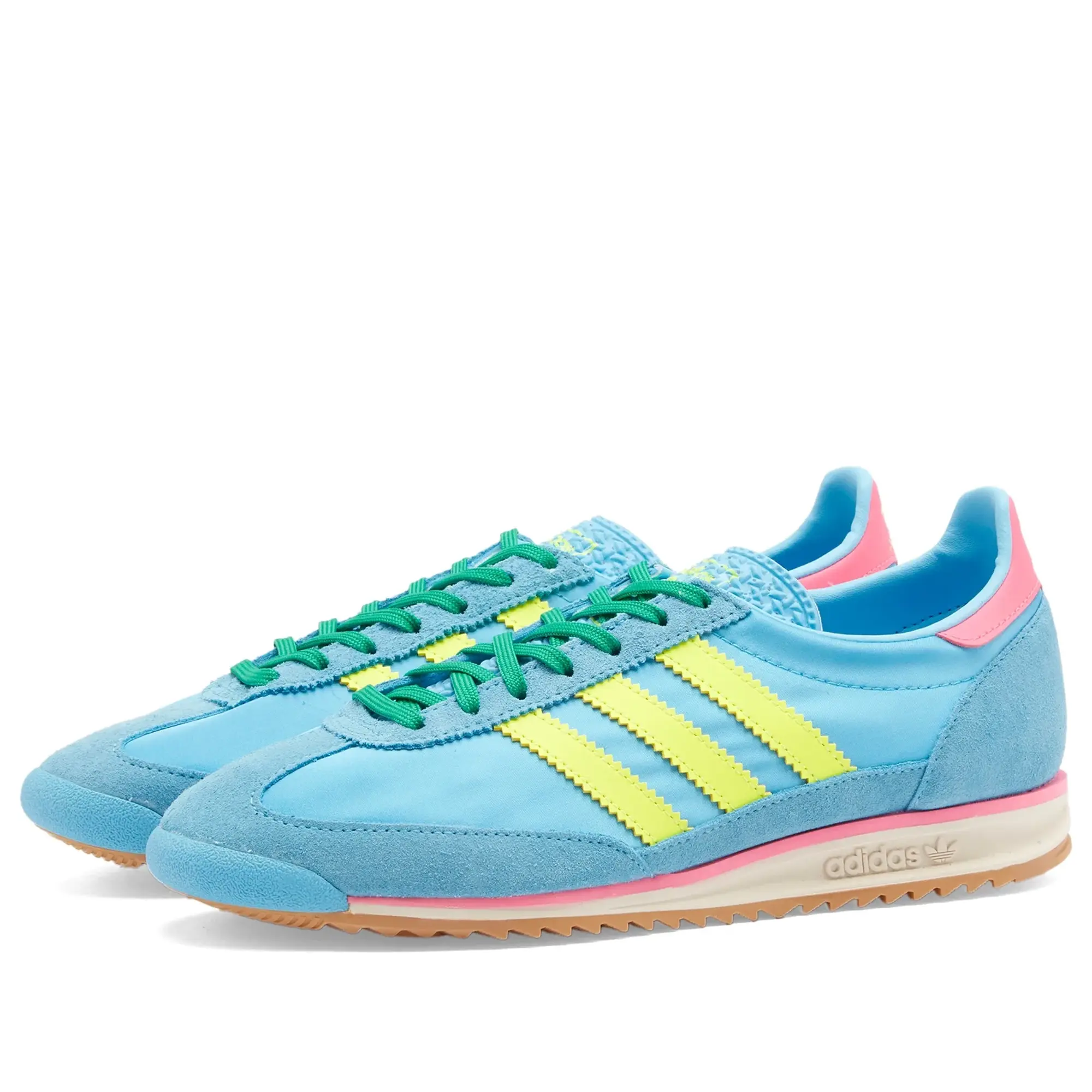 Adidas Women's SL 72 OG W Sky Rush/Yellow/Lucid Pink