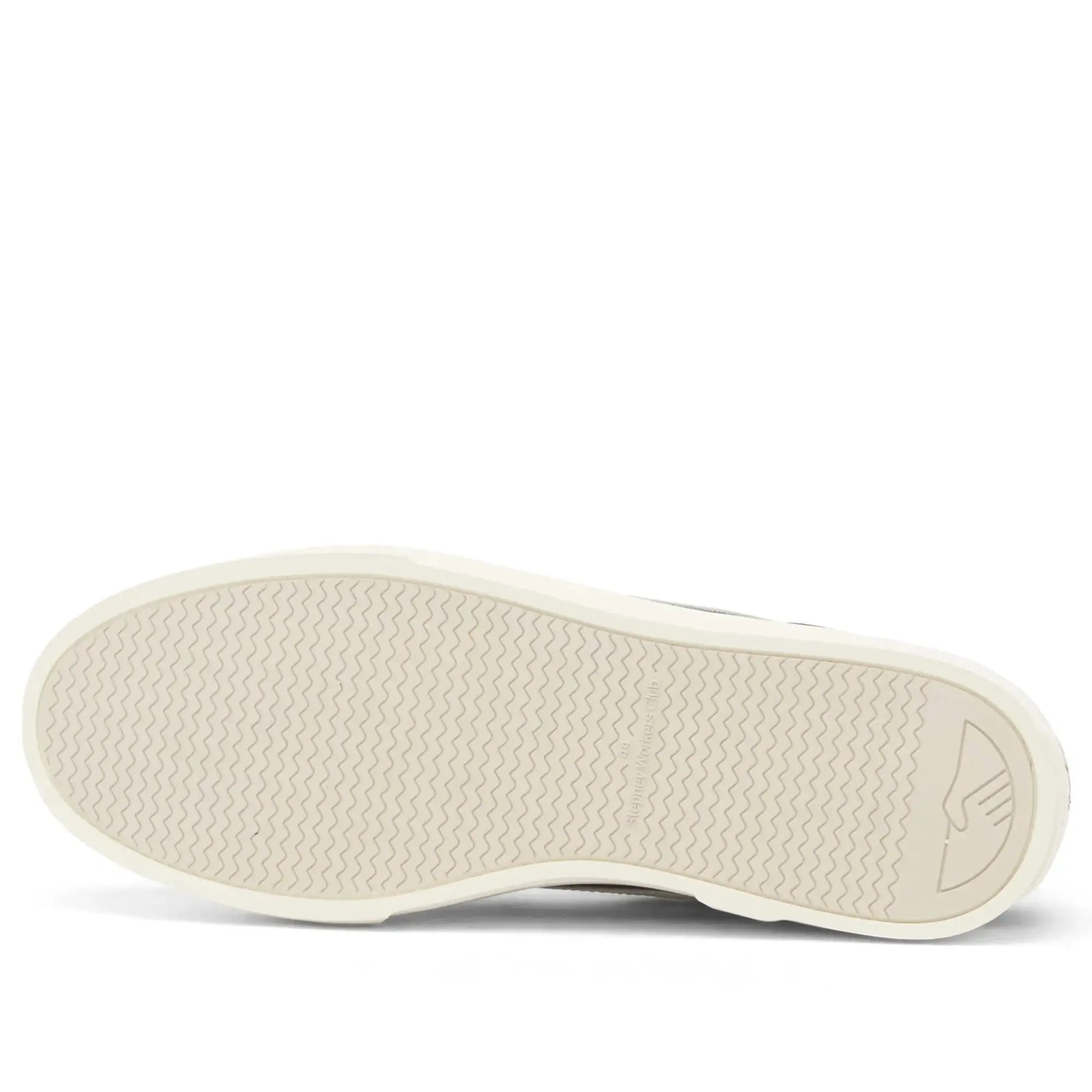 Stepney Workers Club Men's Dellow S-Strike Cup Suede Sneaker Black/White