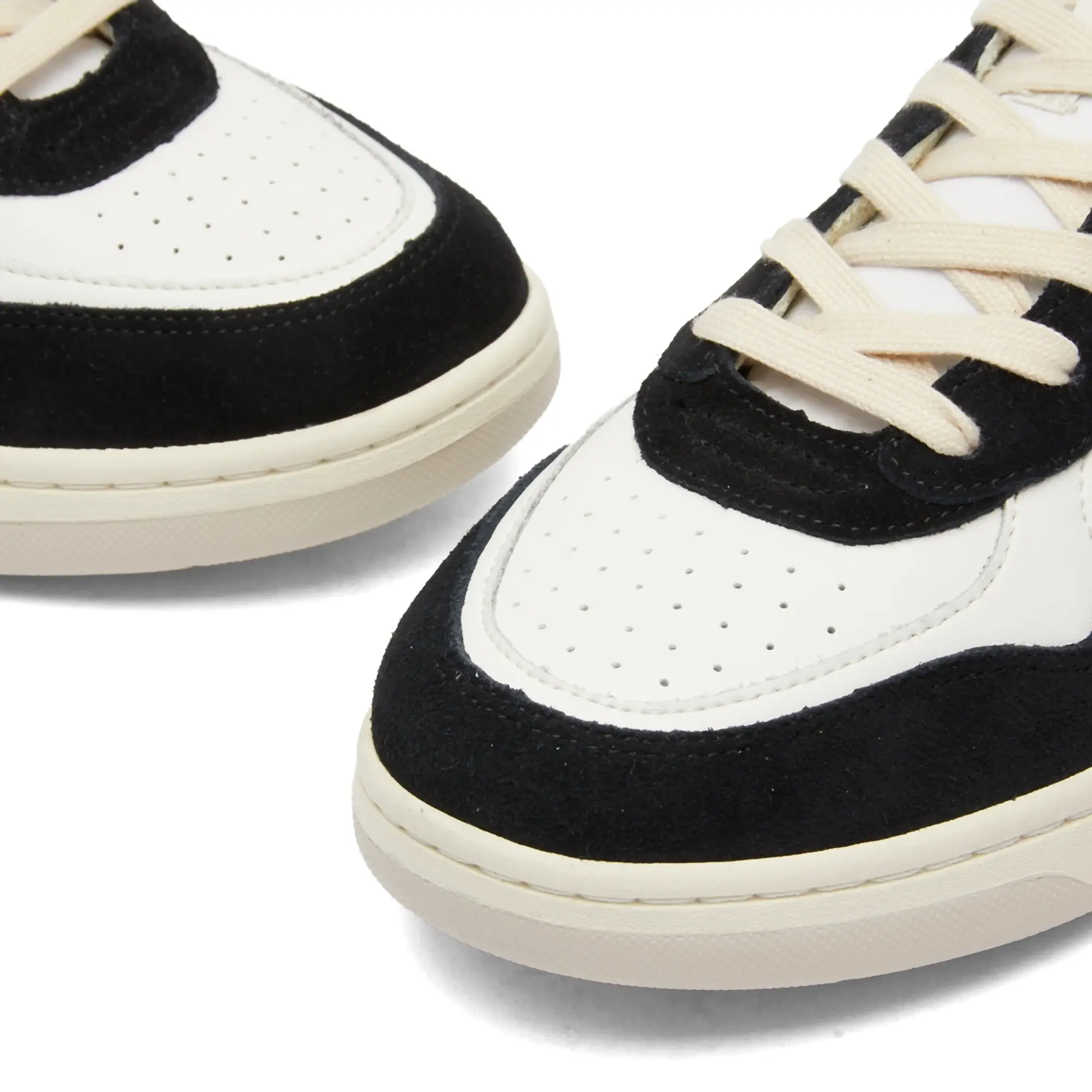 Stepney Workers Club Men's Pro Cup 01 S-Strike Leather Suede Sneak Black White