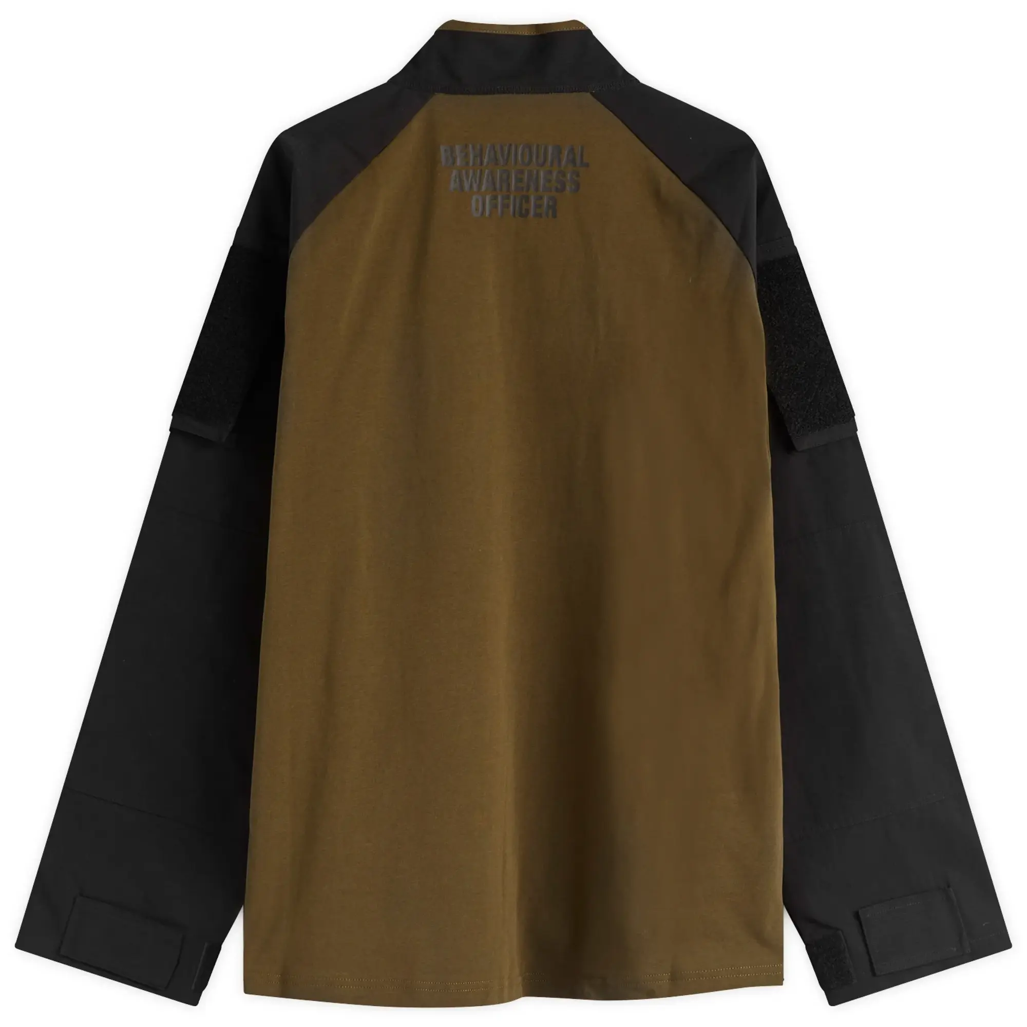 Umbro by Slam Jam Men's Tactical Half Zip Sweat Black
