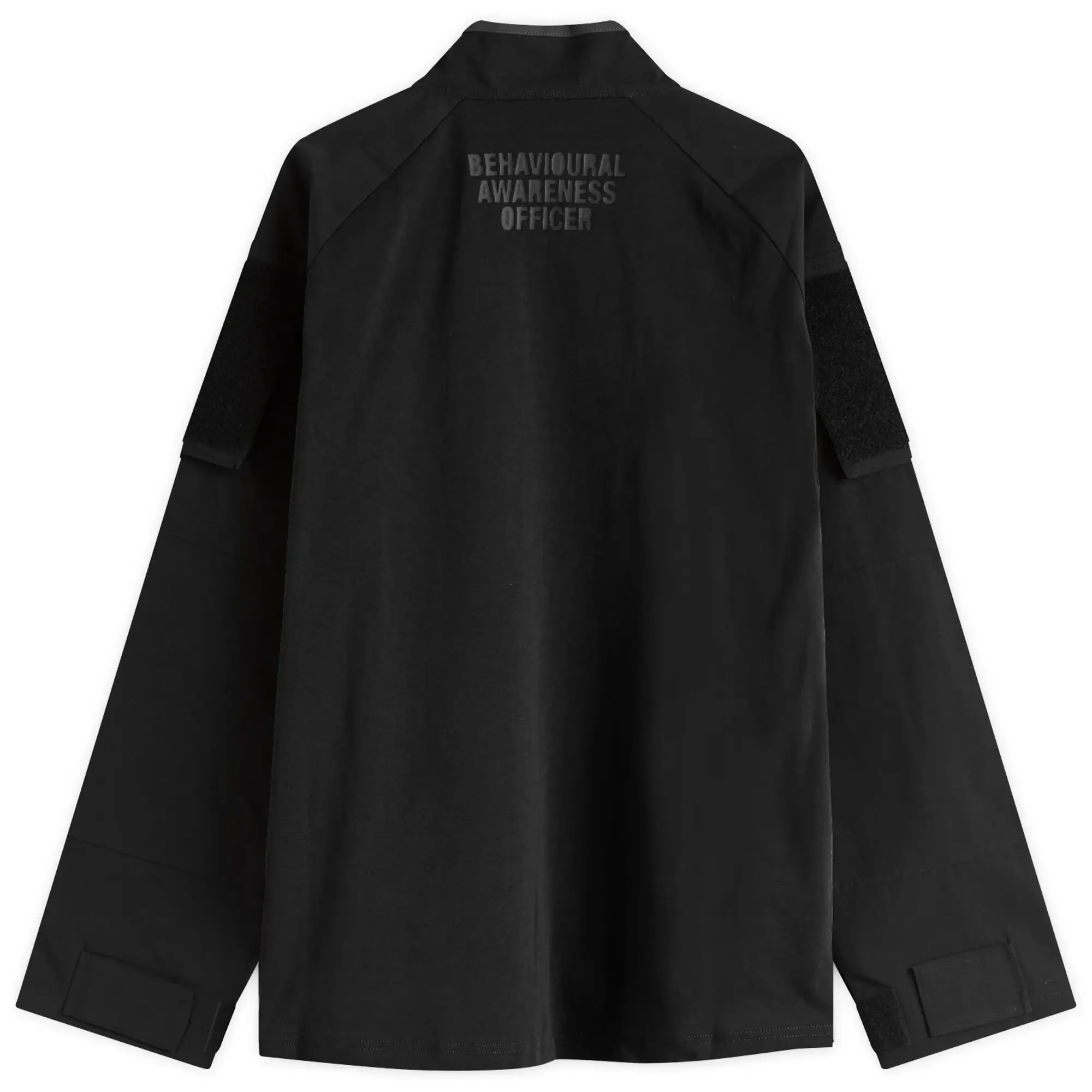 Umbro by Slam Jam Men's Tactical Half Zip Sweat Black