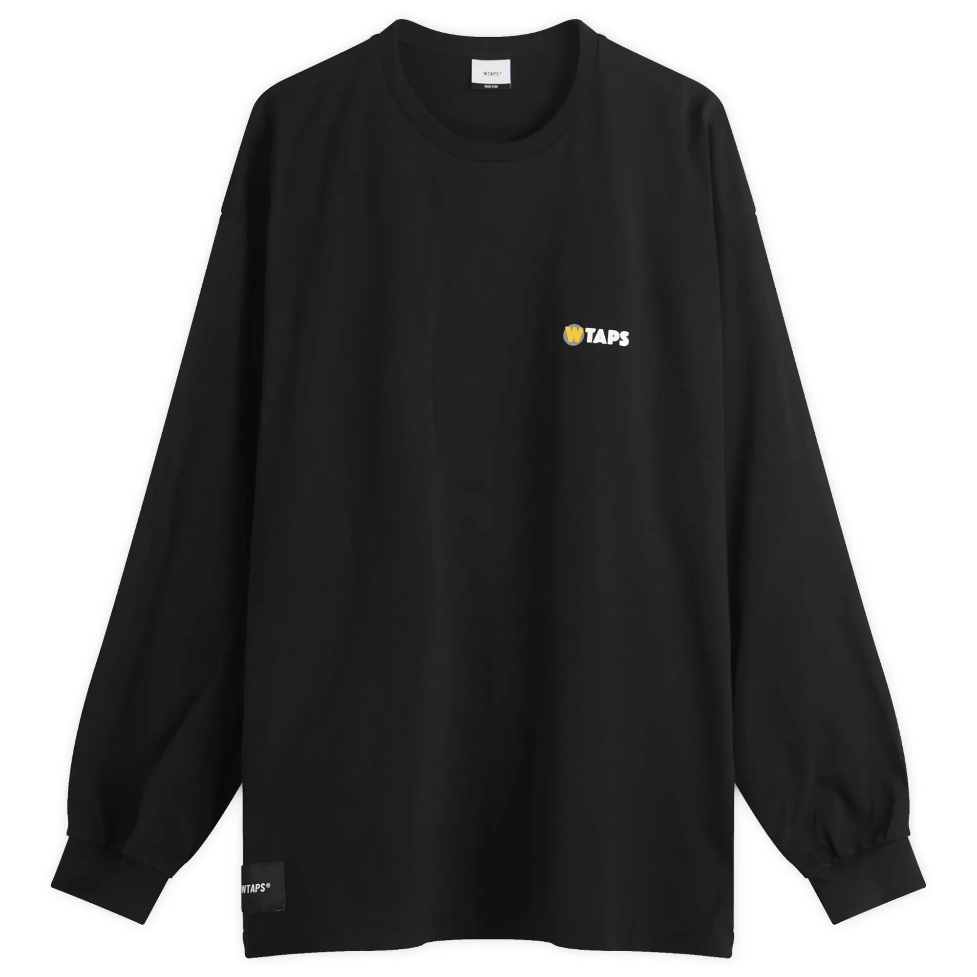 WTAPS Men's TNNL Long Sleeve T-Shirt Black