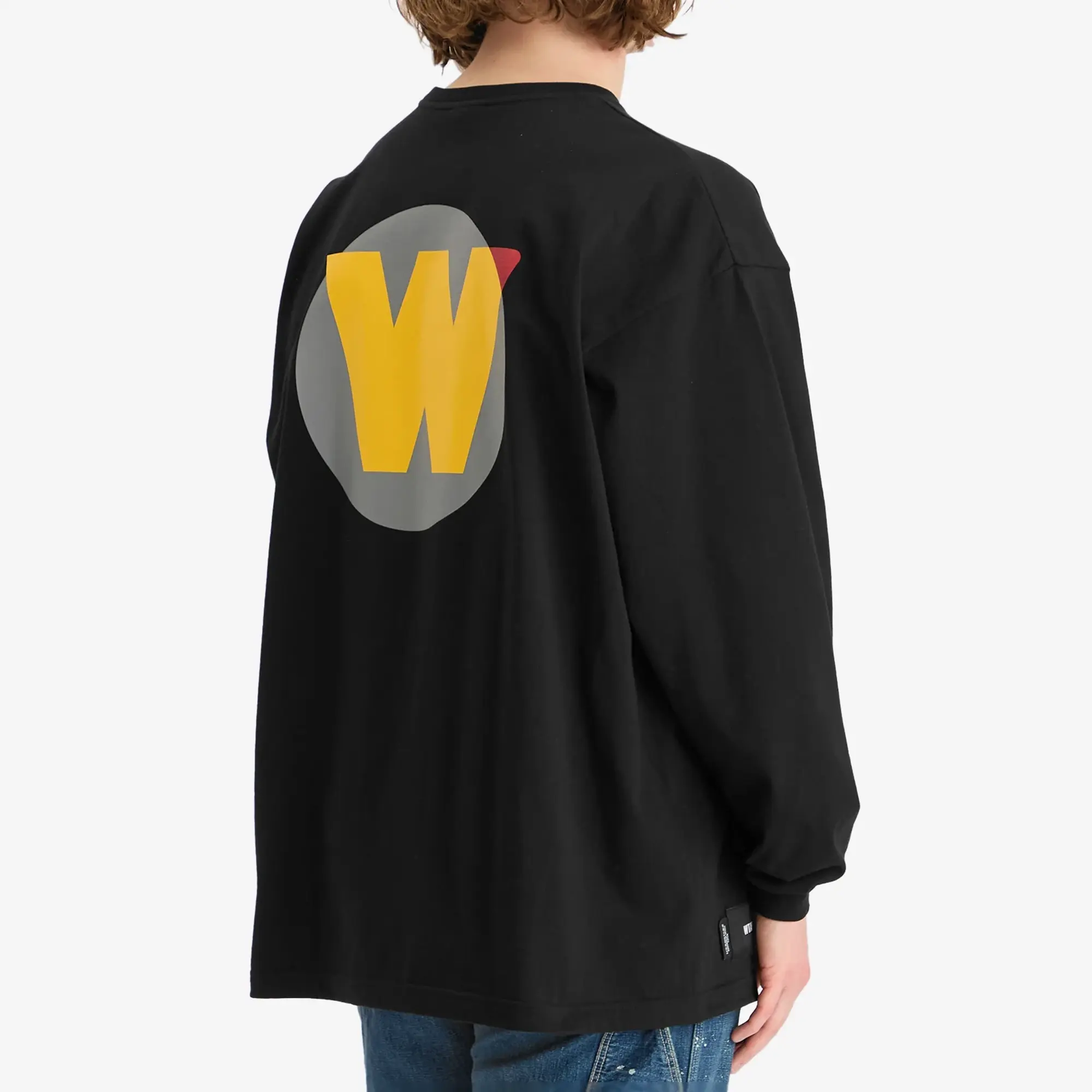 WTAPS Men's TNNL Long Sleeve T-Shirt Black