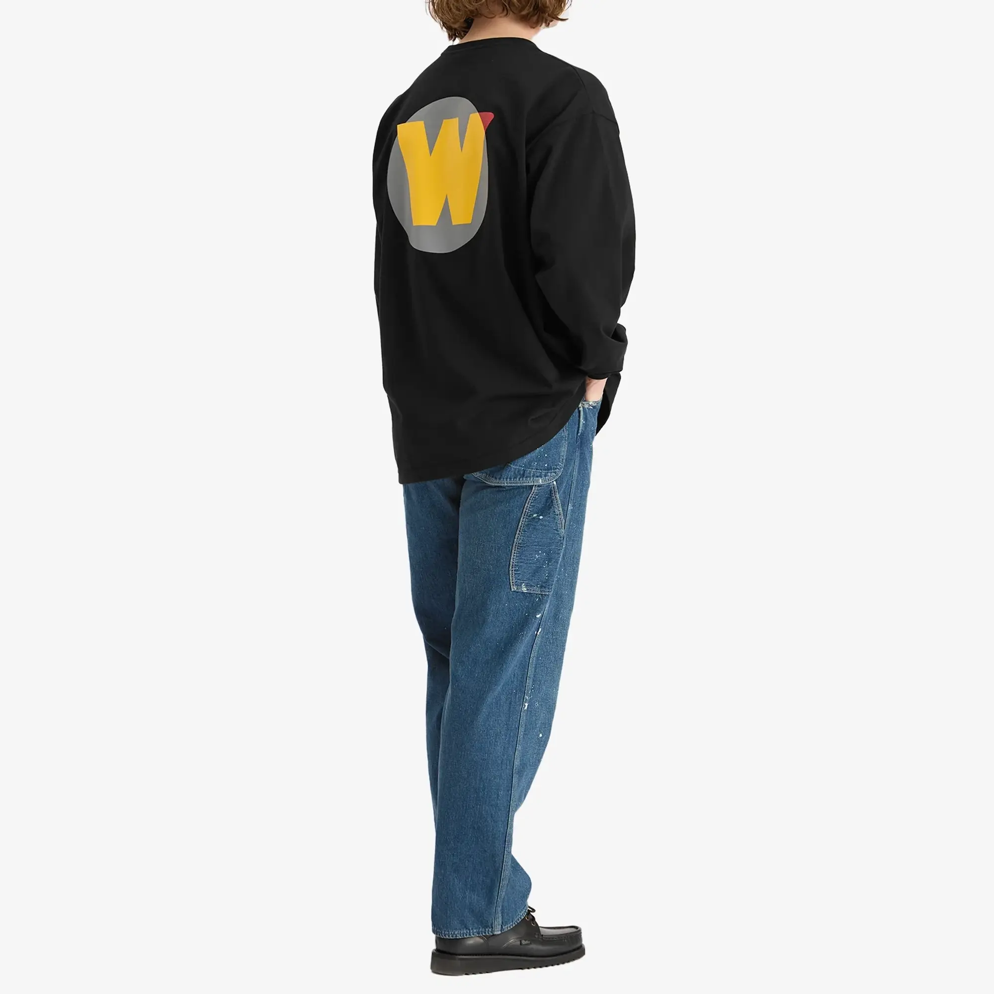 WTAPS Men's TNNL Long Sleeve T-Shirt Black
