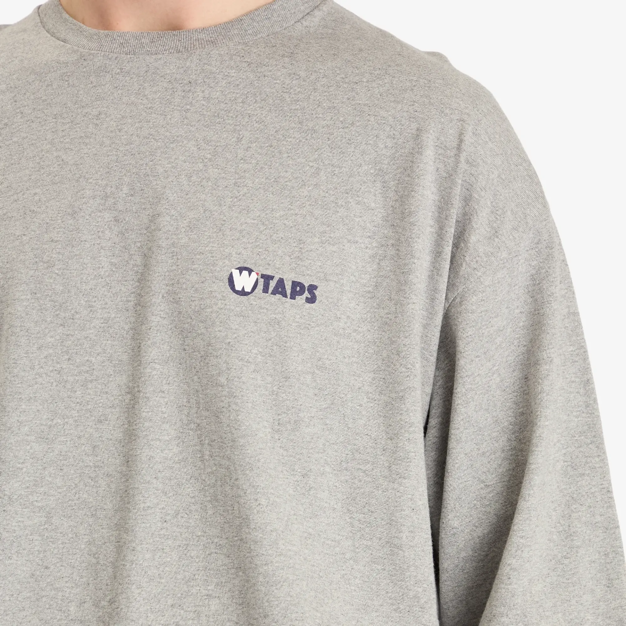 WTAPS Men's TNNL Long Sleeve T-Shirt Ash Gray