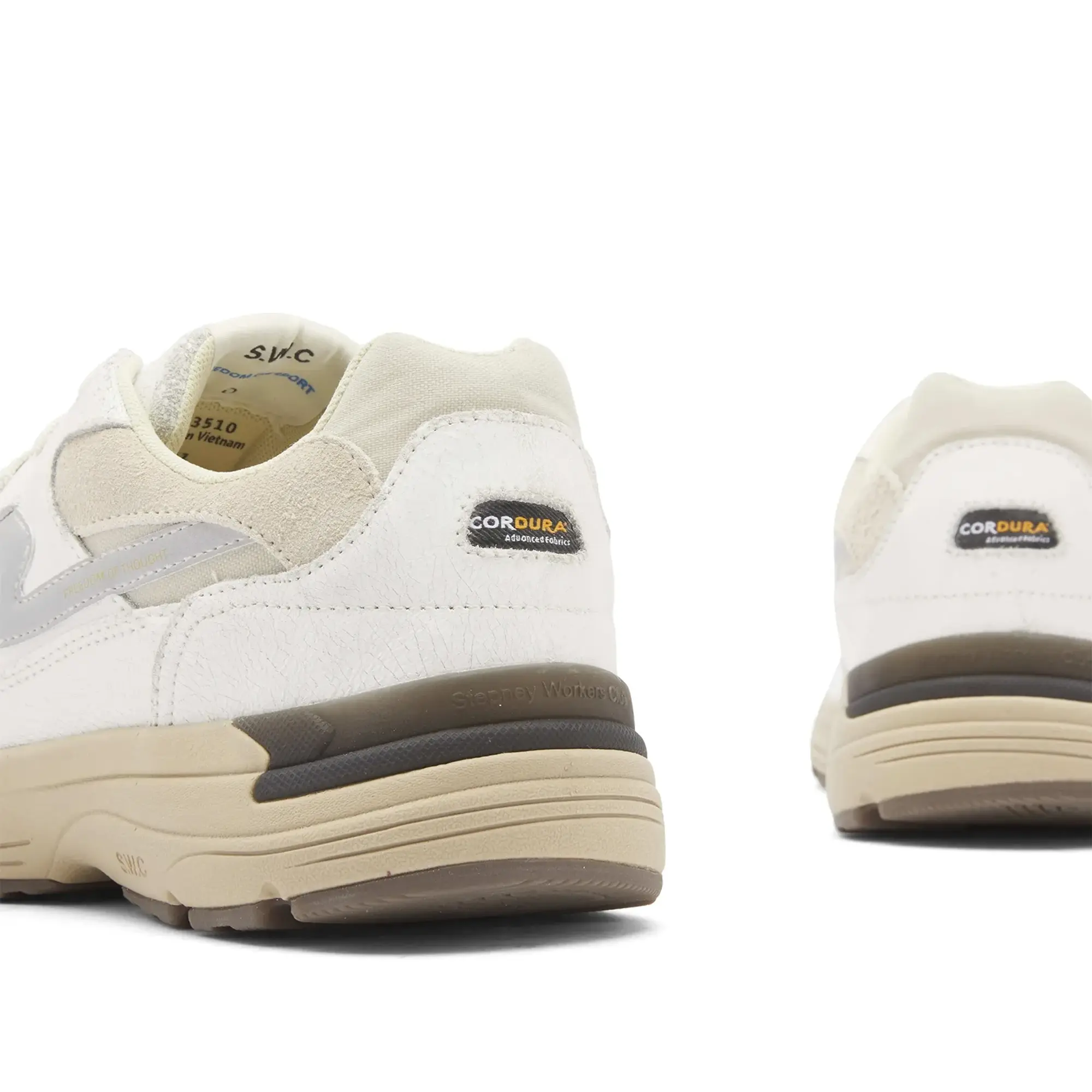 Stepney Workers Club Men's Ameil S-Strike Sneaker Cordura White
