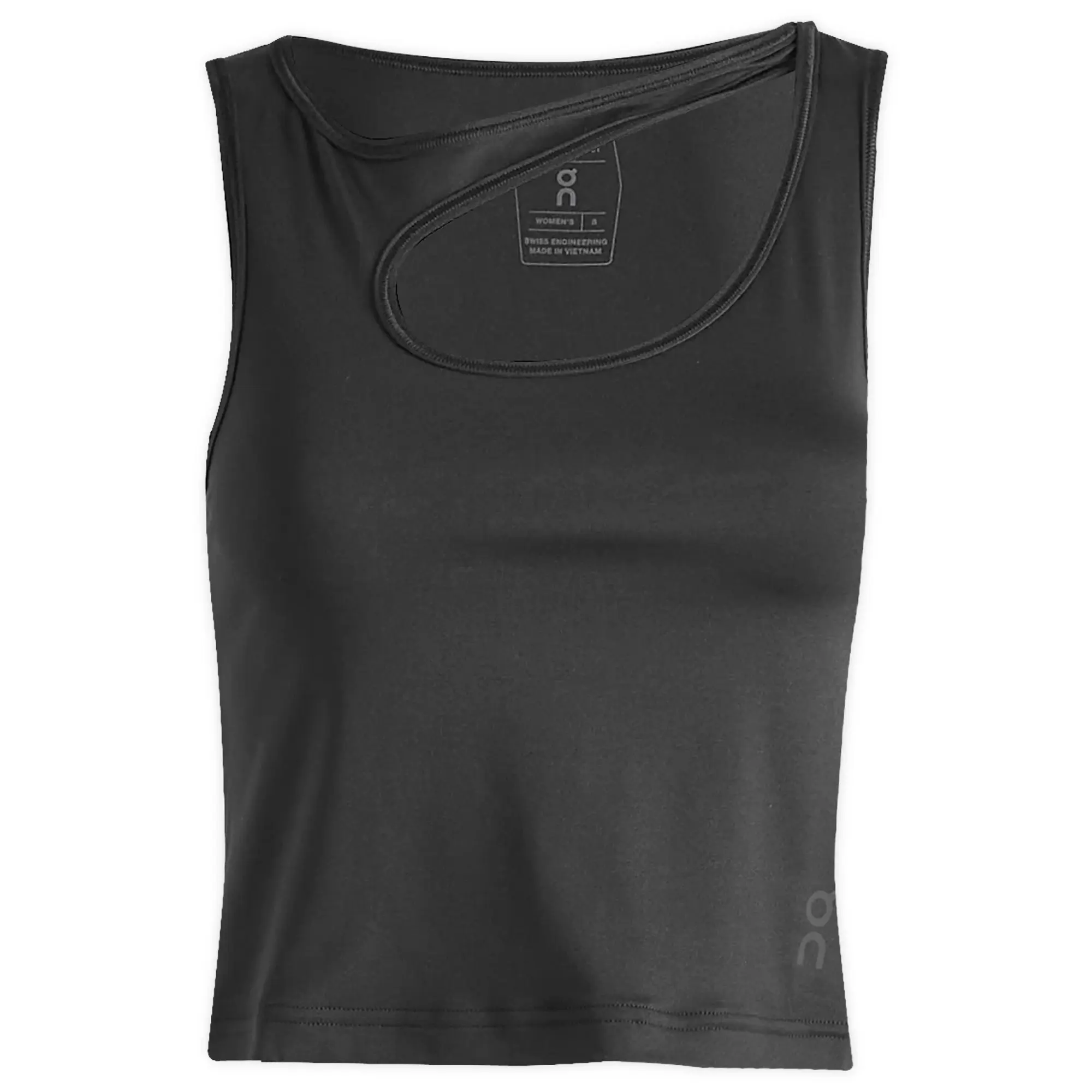 ON Women's Studio Cut Out Crop Top Black