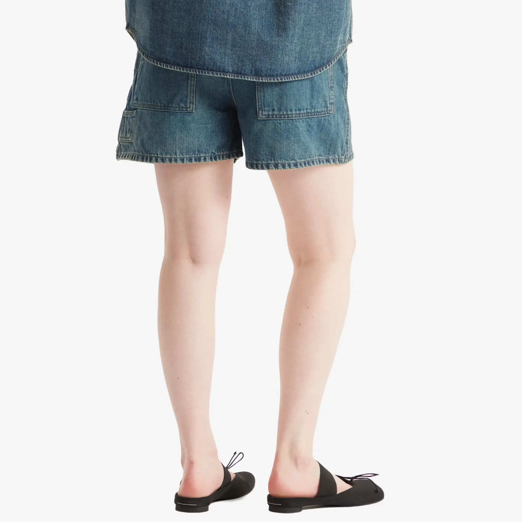 Jil Sander+ Women's Denim Shorts Blue