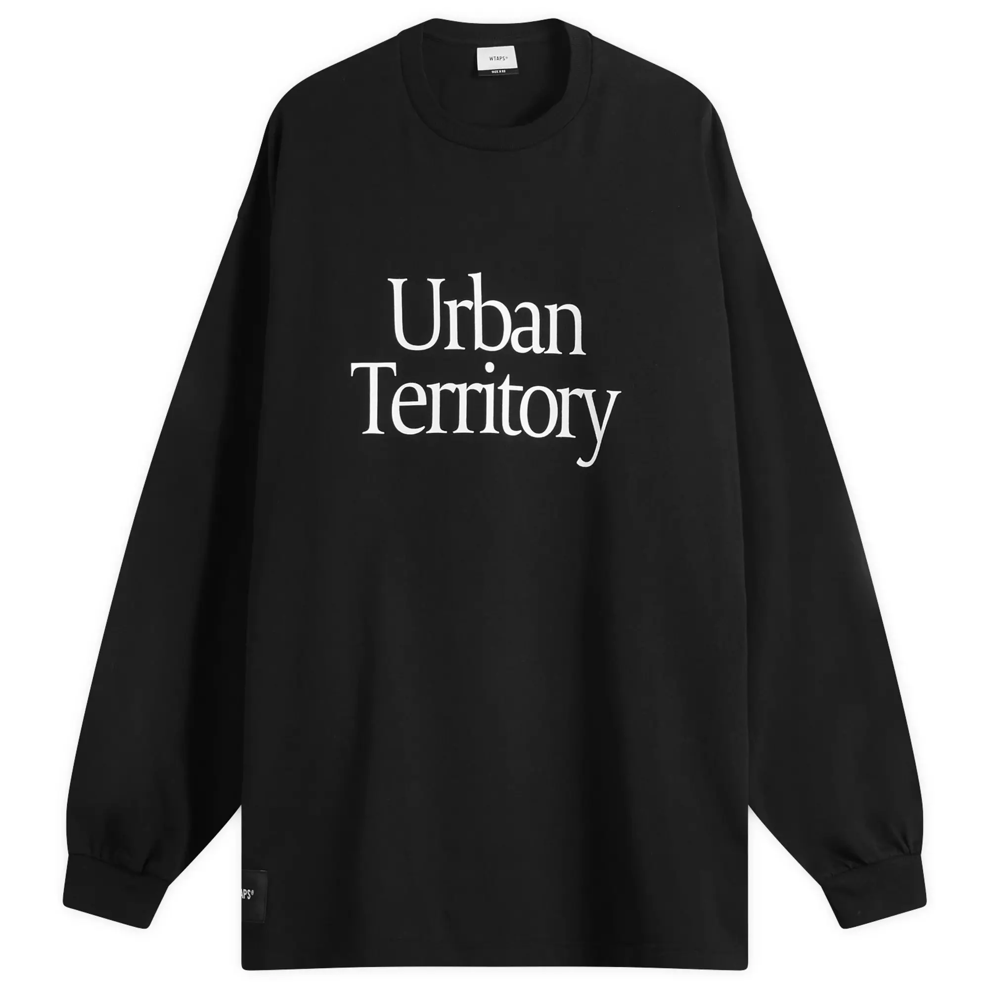 WTAPS Men's PRTC Long Sleeve T-Shirt Black