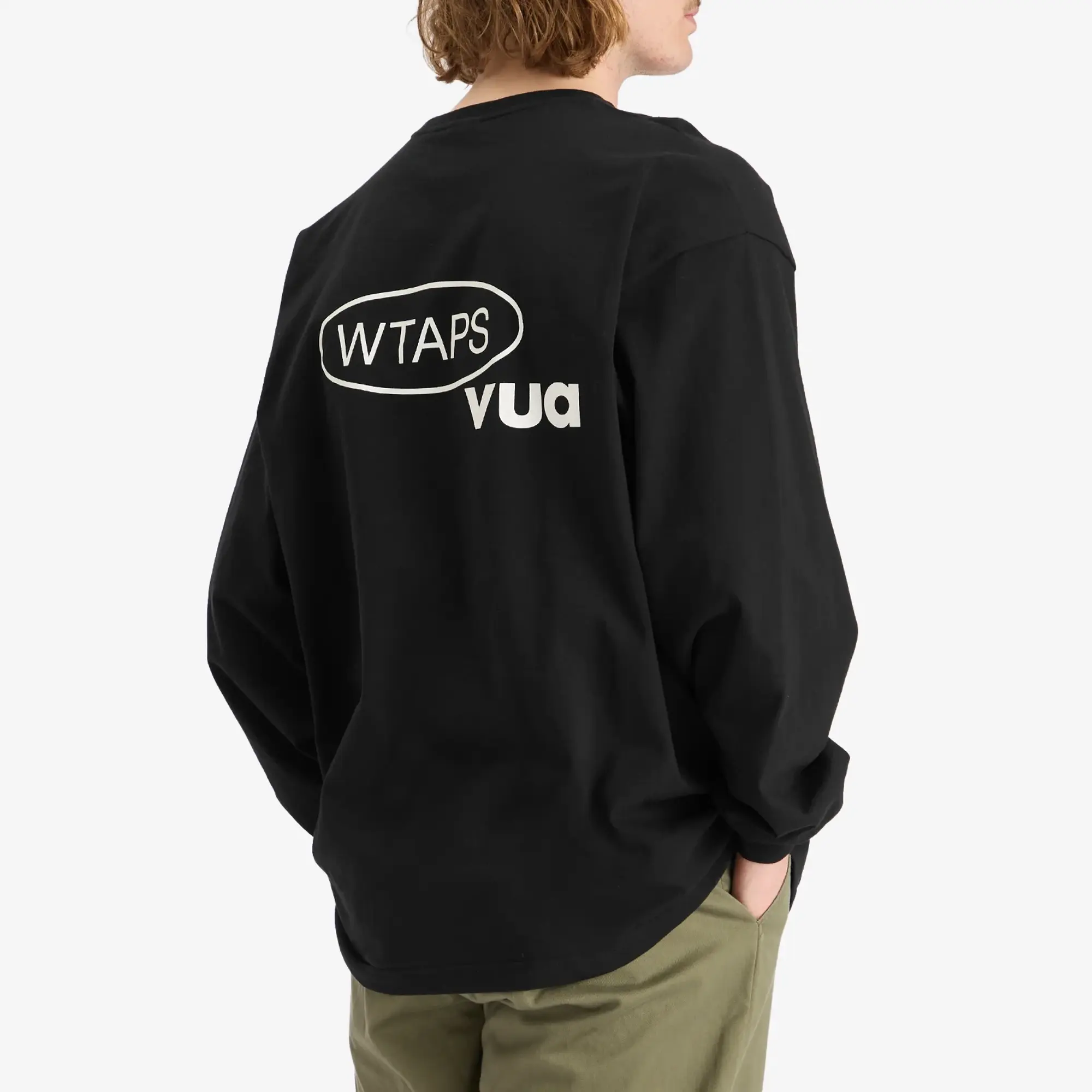 WTAPS Men's PRTC Long Sleeve T-Shirt Black