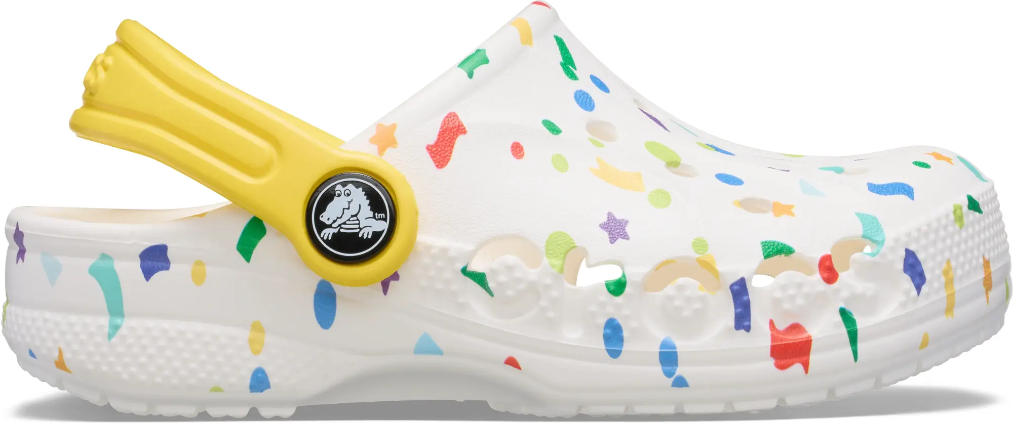 Crocs | Kids | Baya Seasonal Printed | Clogs | White / Multi | J3