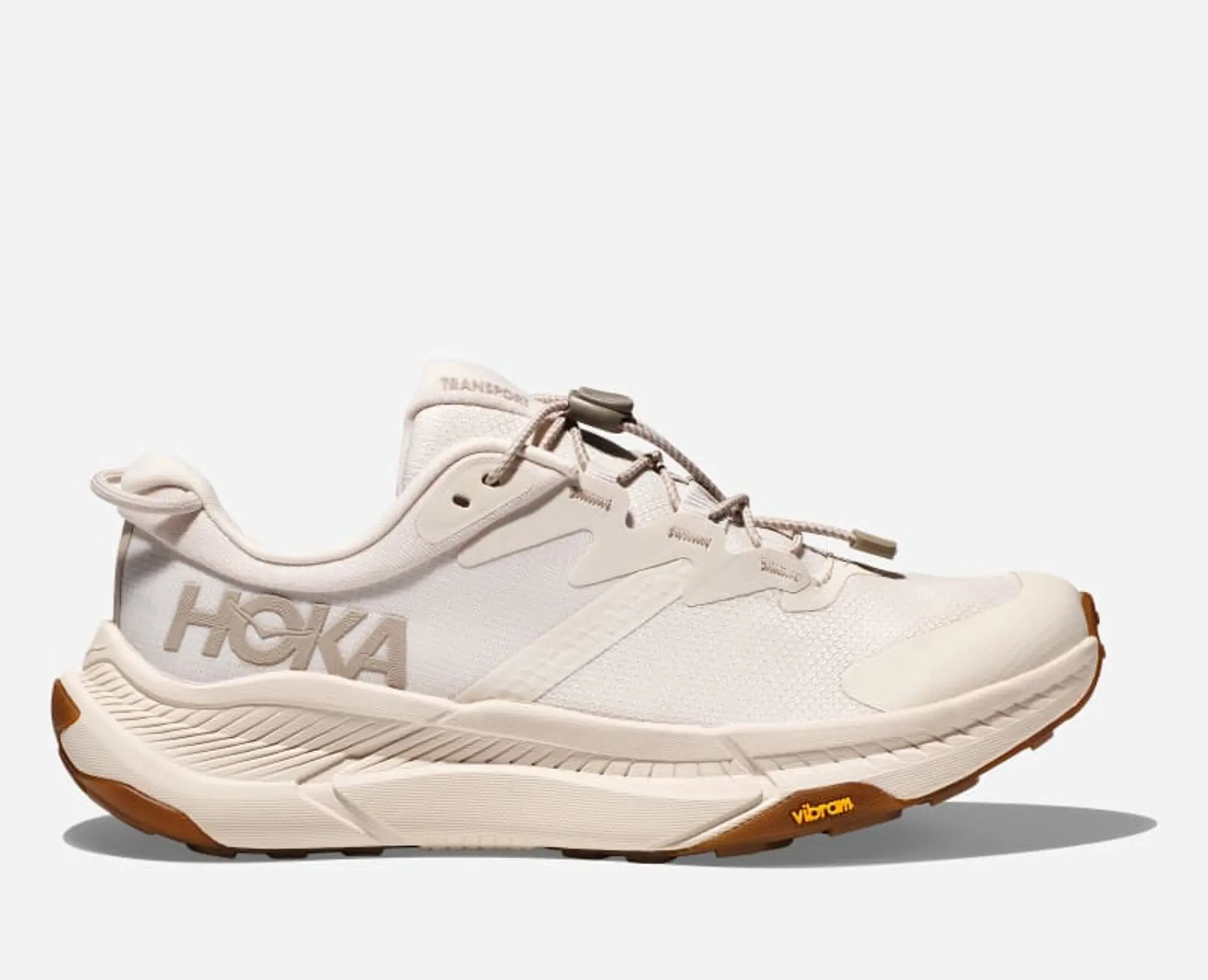 Hoka One One HOKA Women's Transport Hiking Shoes in Eggnog/Eggnog