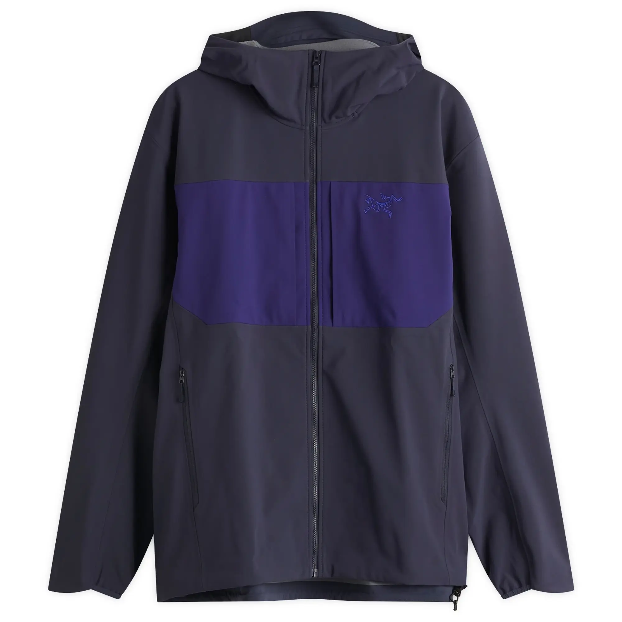 Arc'teryx Men's Gamma MX Softshell Hoodie Black Sapphire/Soulsonic