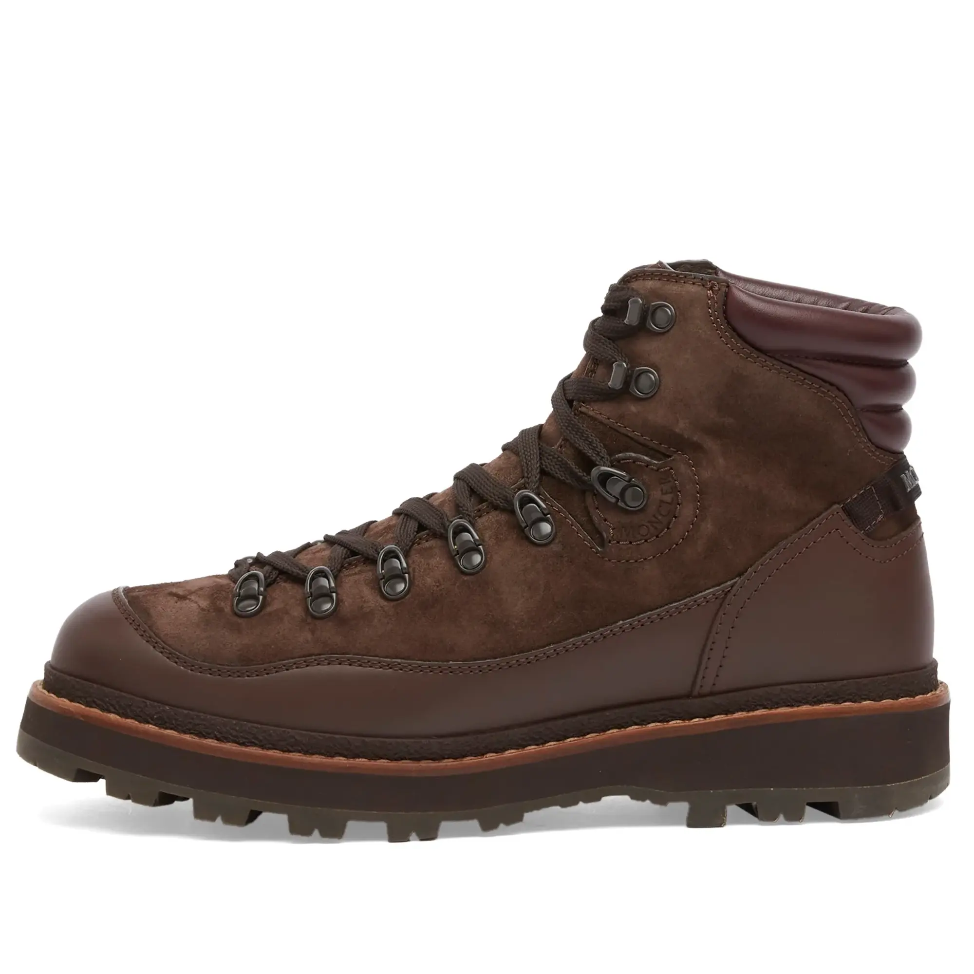 Moncler Men's Peka Trek Hiking Boots Brown