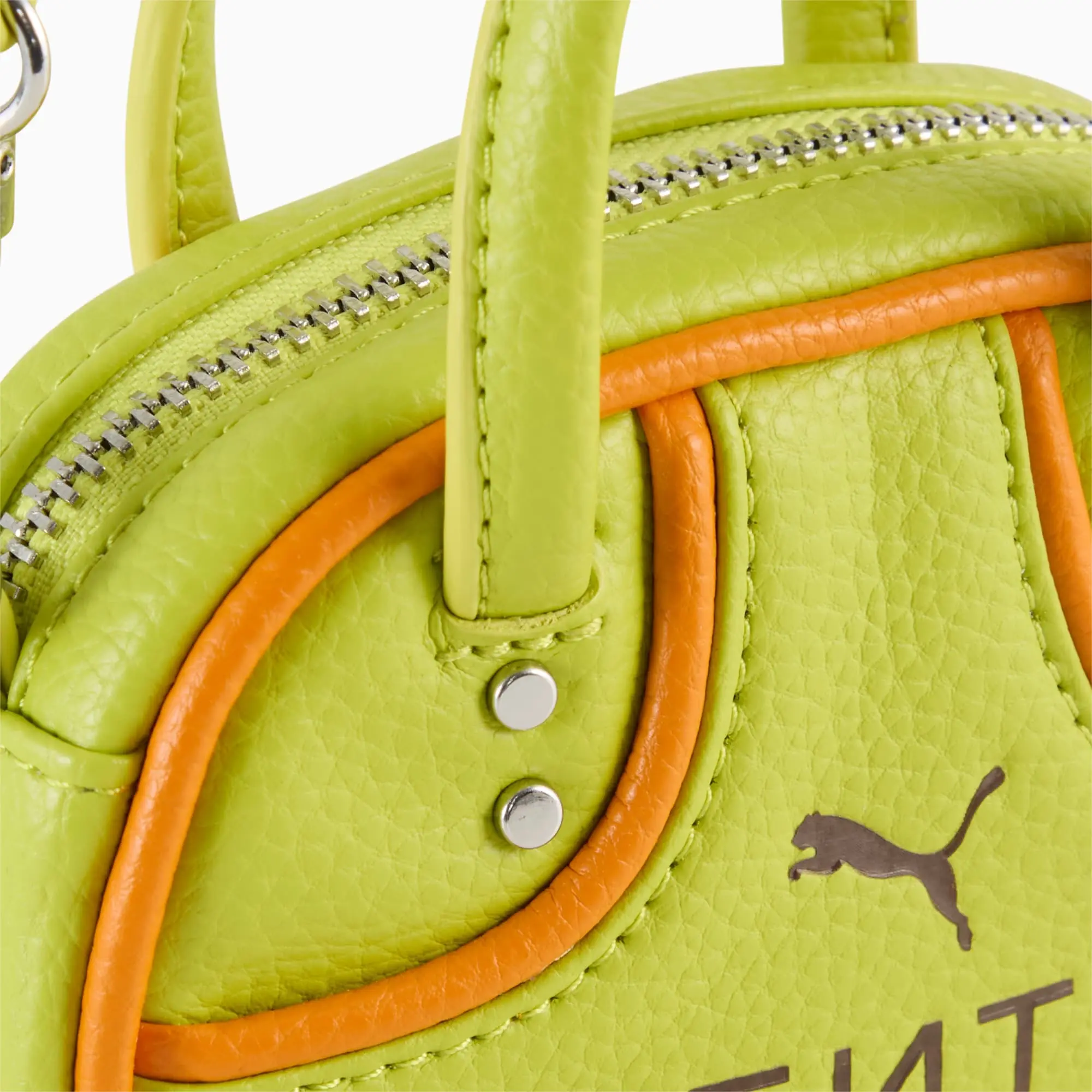 Fenty x PUMA 0.2L Pocket Bag, Lime Sheen/Pumpkin Pie