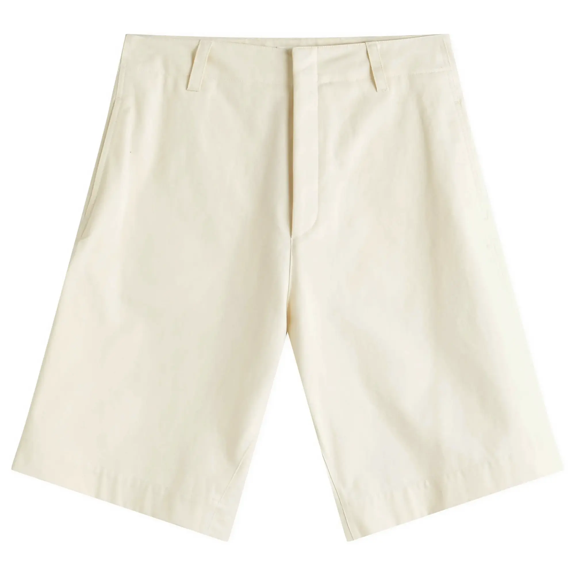 Jil Sander+ Men's Relaxed Fit Chino Shorts Eggshell