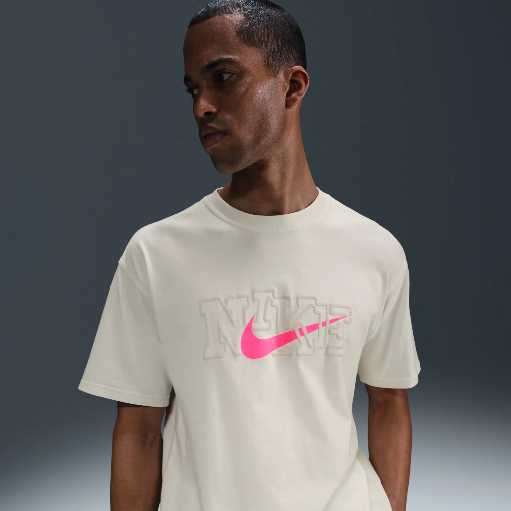 Nike Men's Max90 Basketball T-Shirt - White