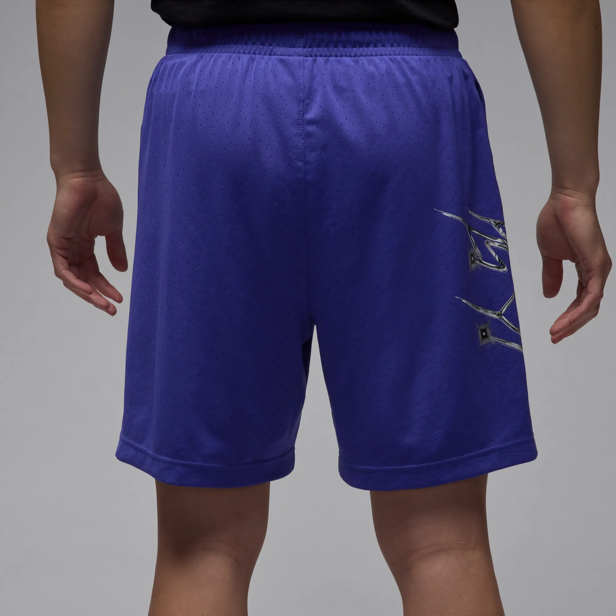 Nike Jordan Sport Men's Dri-FIT Graphic Shorts - Purple - Sustainable Materials