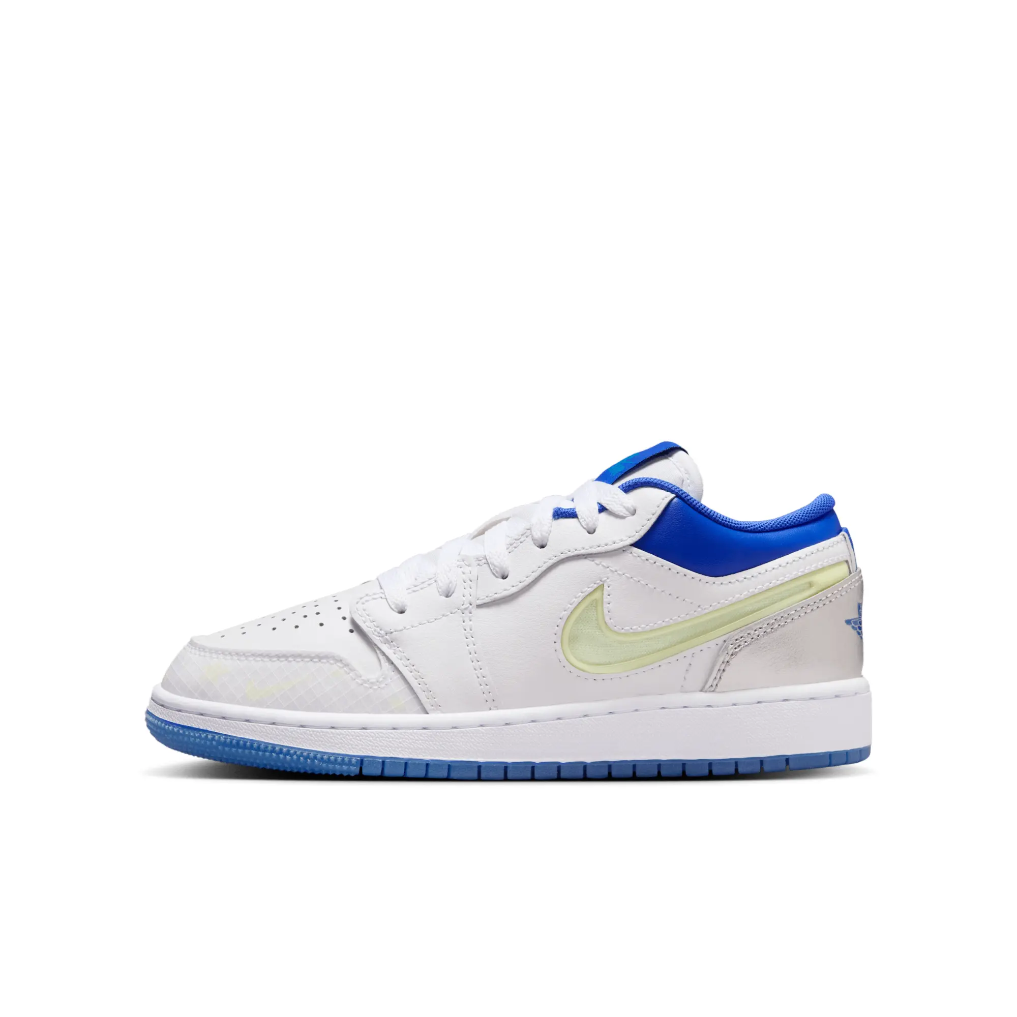 Nike Jordan Nike Air Jordan 1 Low Sneaker School Older Kids' Shoes - White