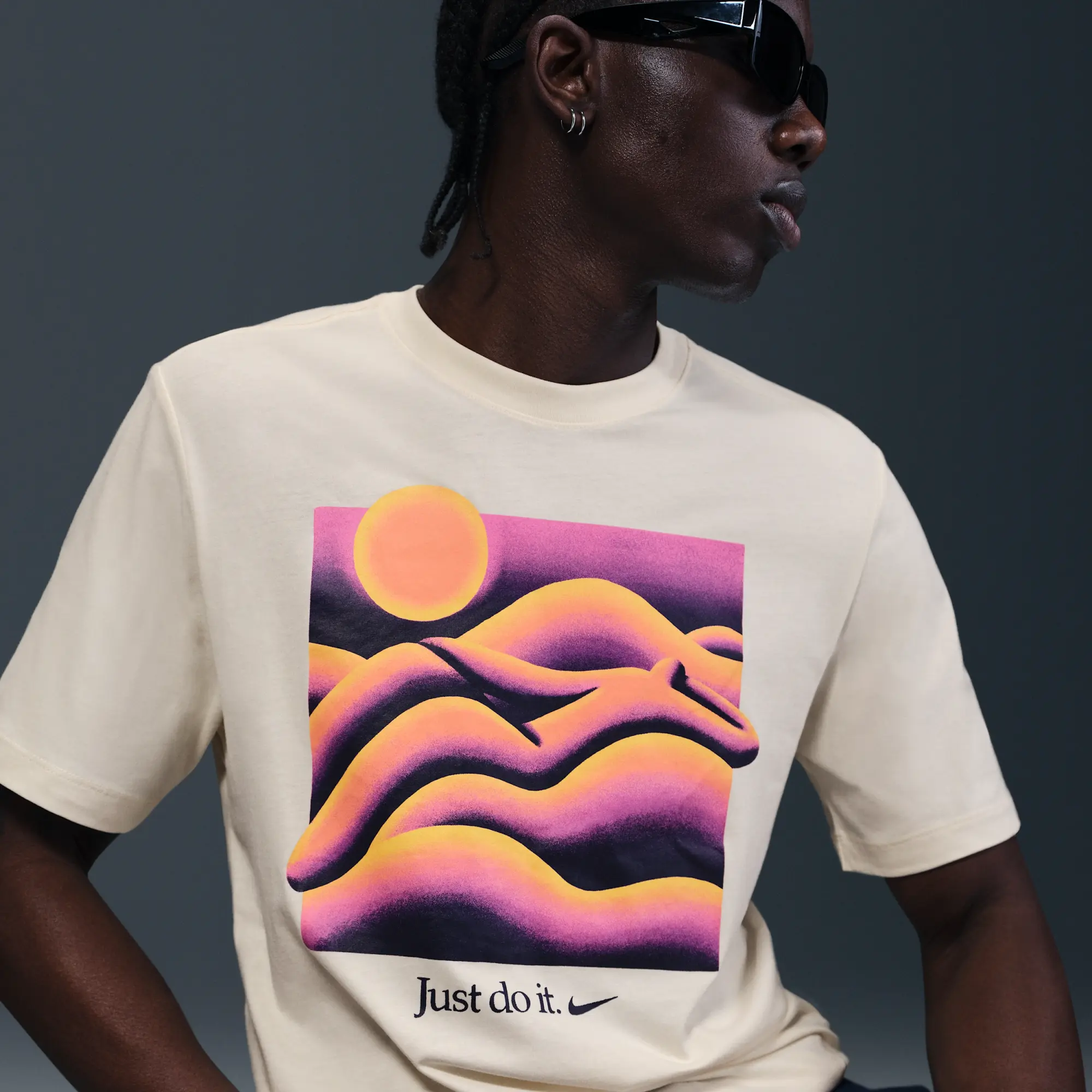 Nike Sportswear T-Shirt - Brown - Sustainable Materials