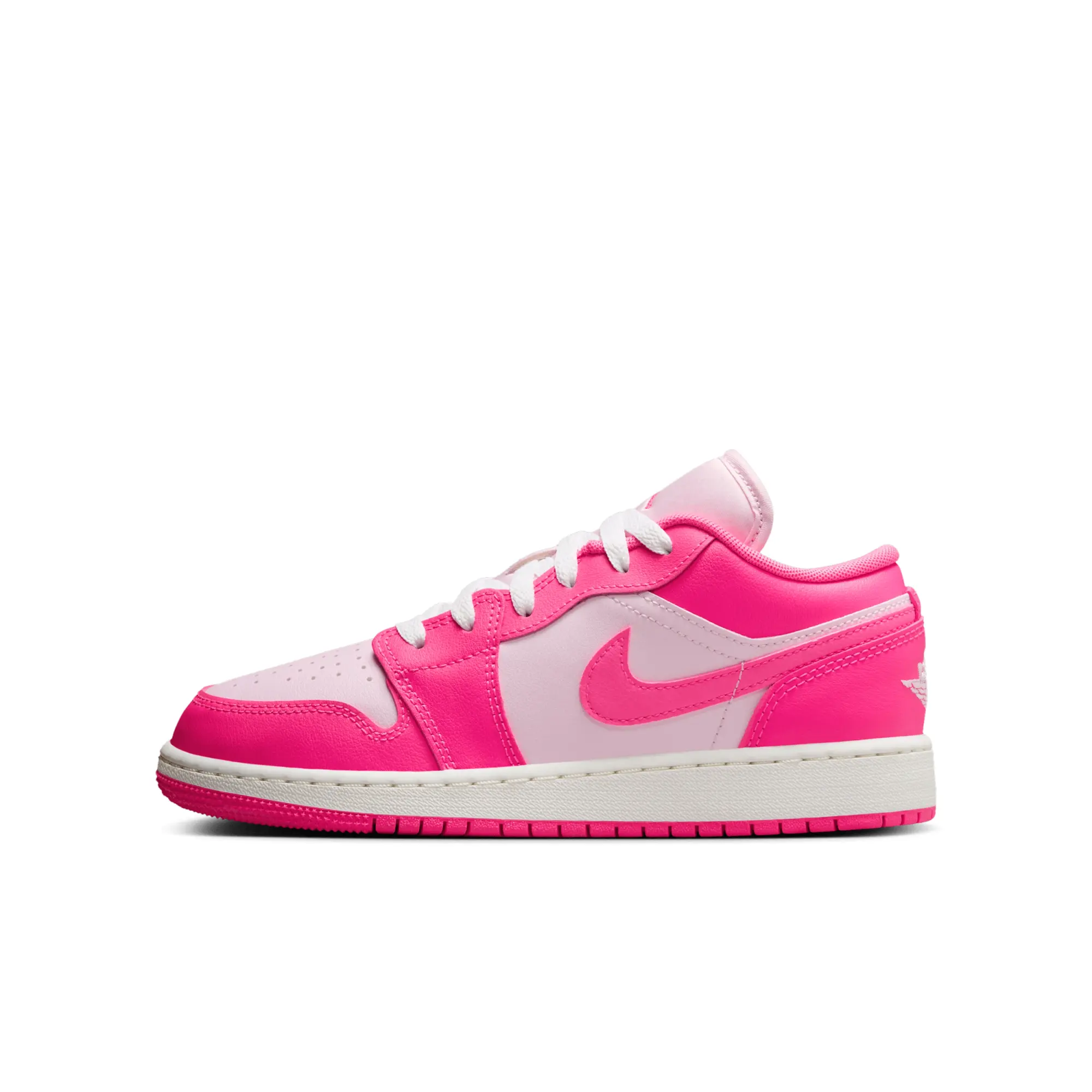 Nike Jordan Nike Air Jordan 1 Low Older Kids' Shoes - Pink