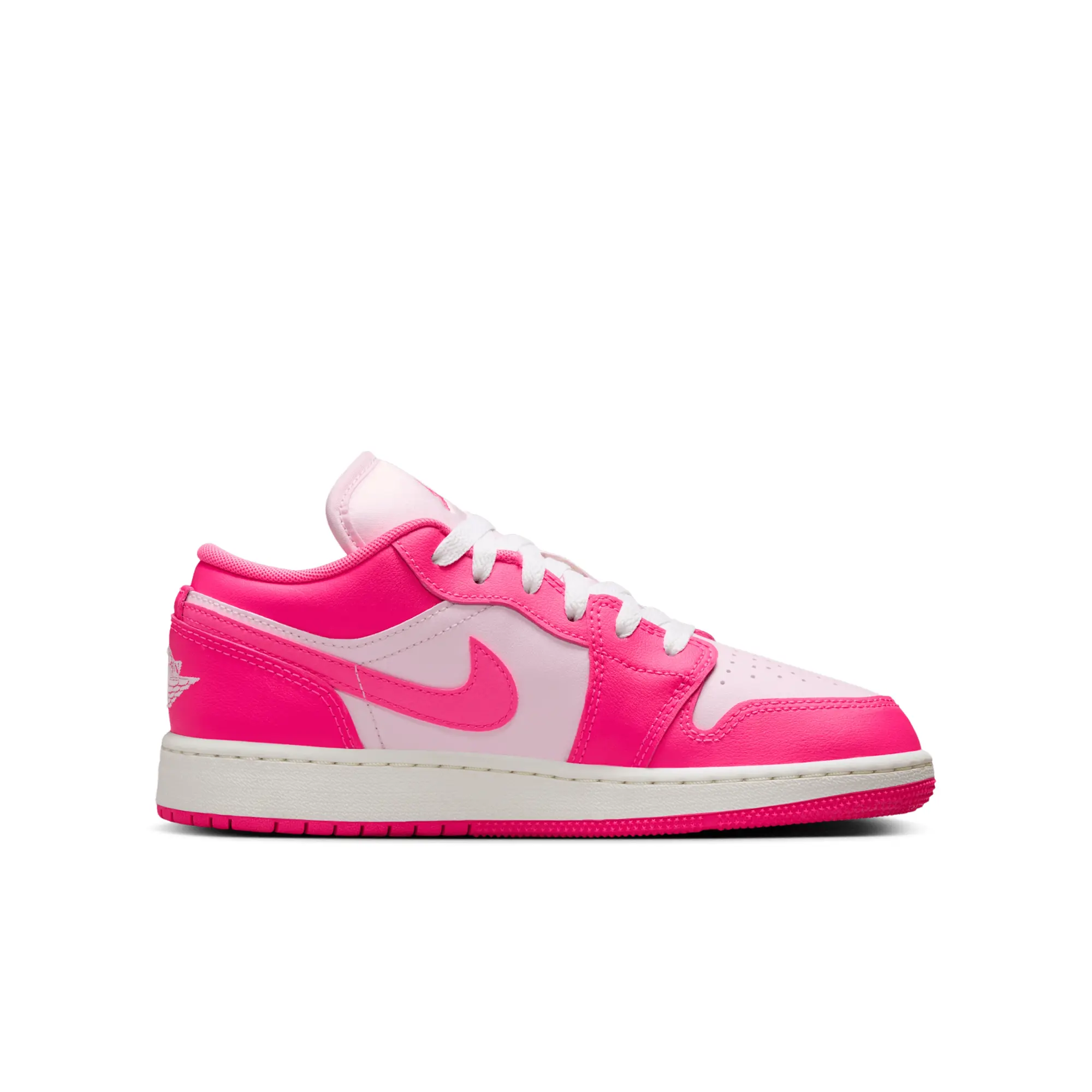 Nike Jordan Nike Air Jordan 1 Low Older Kids' Shoes - Pink