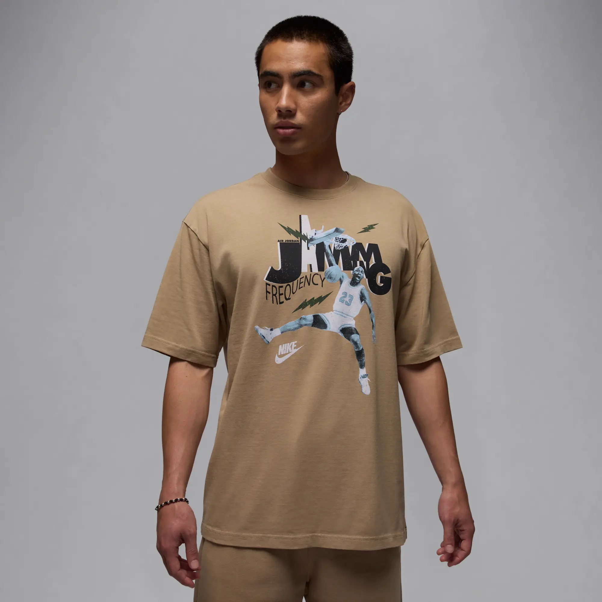 Nike Jordan Brand Men's T-Shirt - Brown