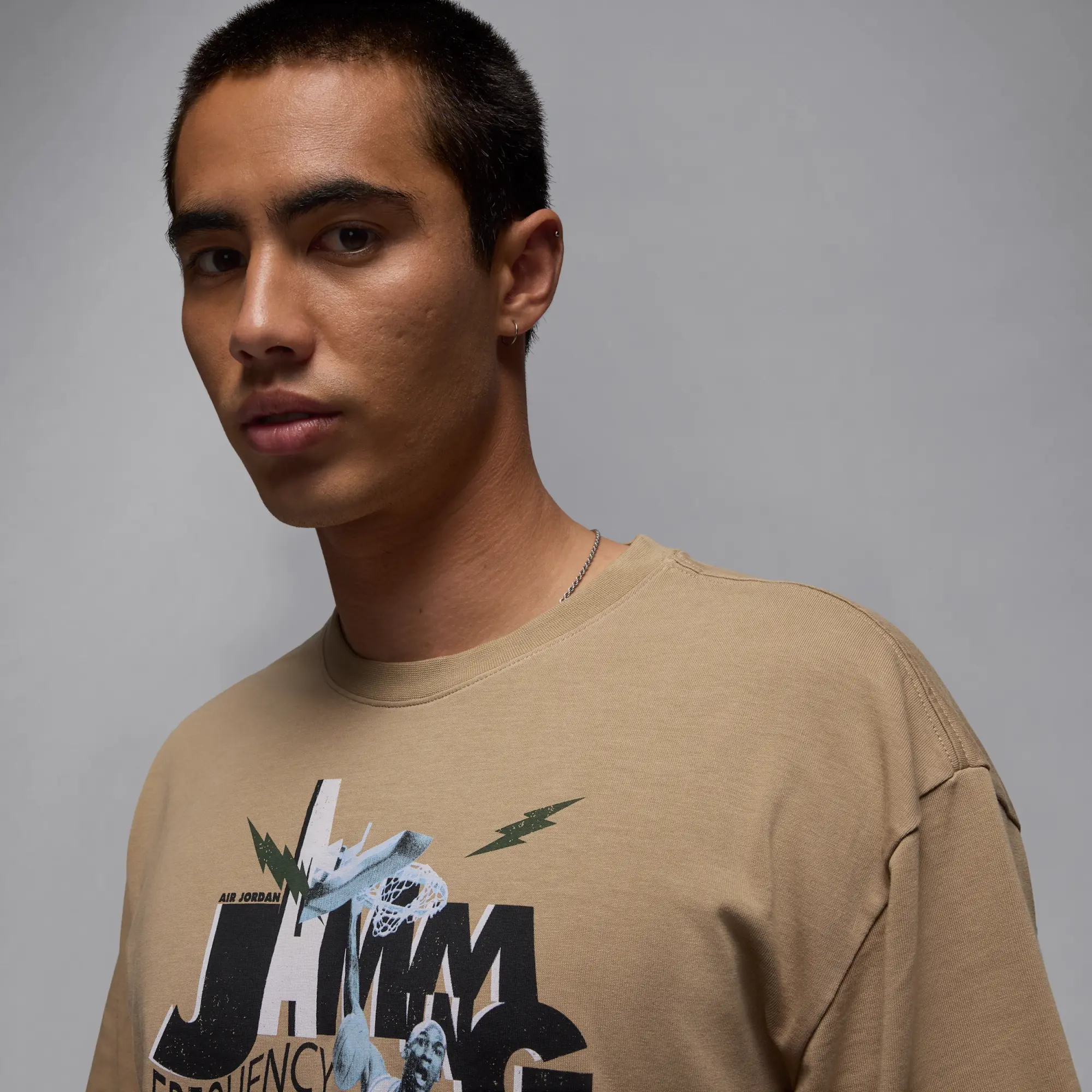 Nike Jordan Brand Men's T-Shirt - Brown