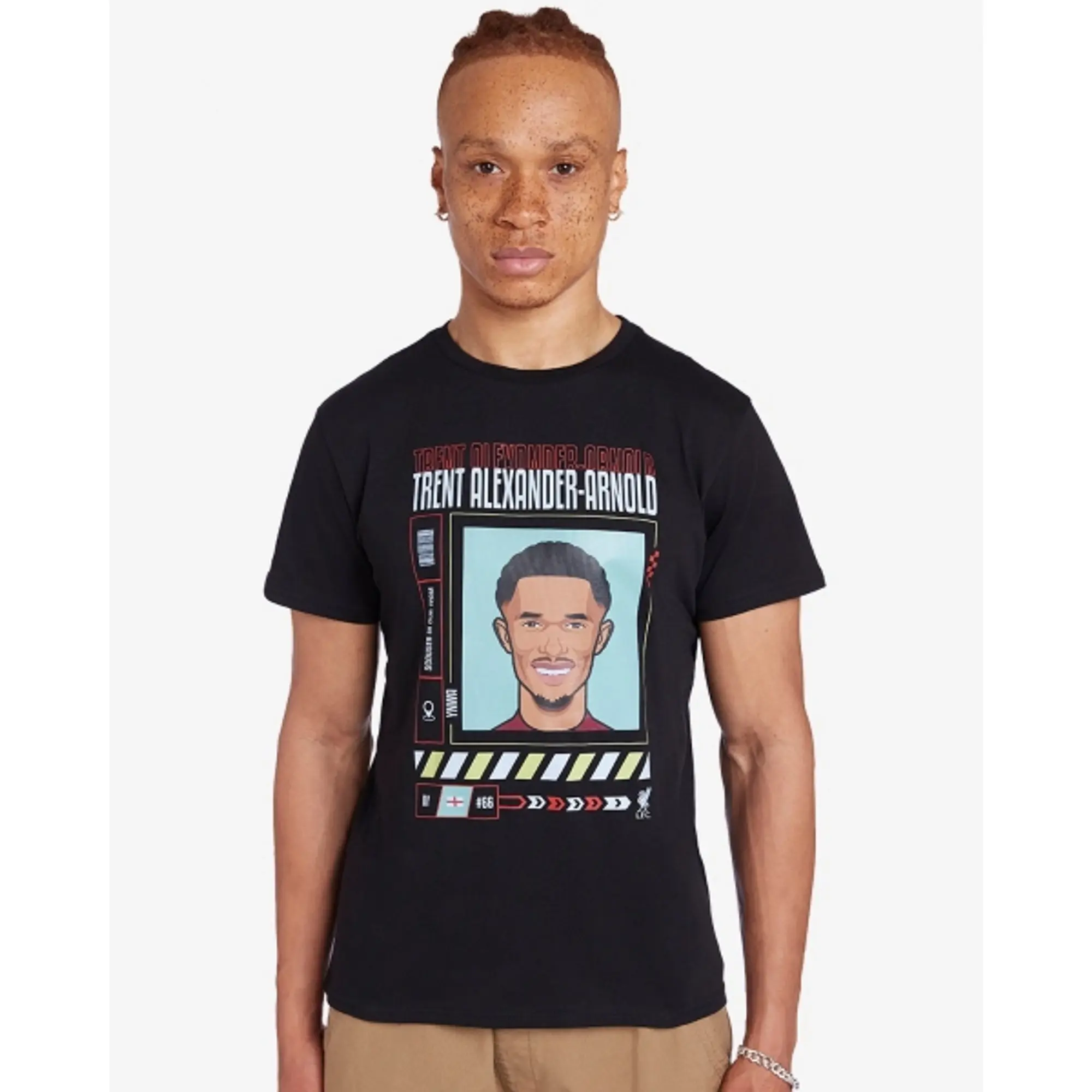 Liverpool FC LFC Adults Trent Tee Black