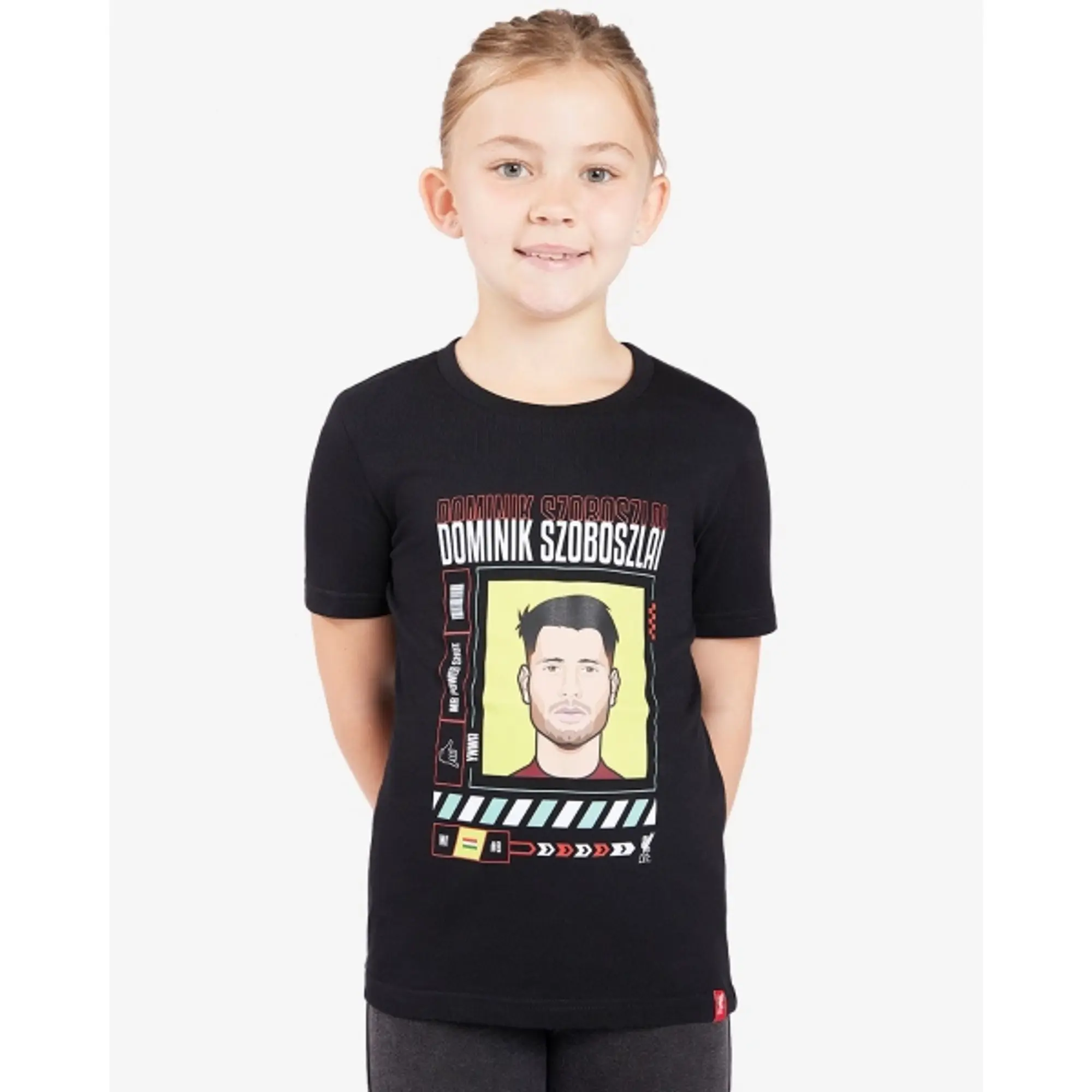 Liverpool FC LFC Juniors Szoboszlai Tee Black
