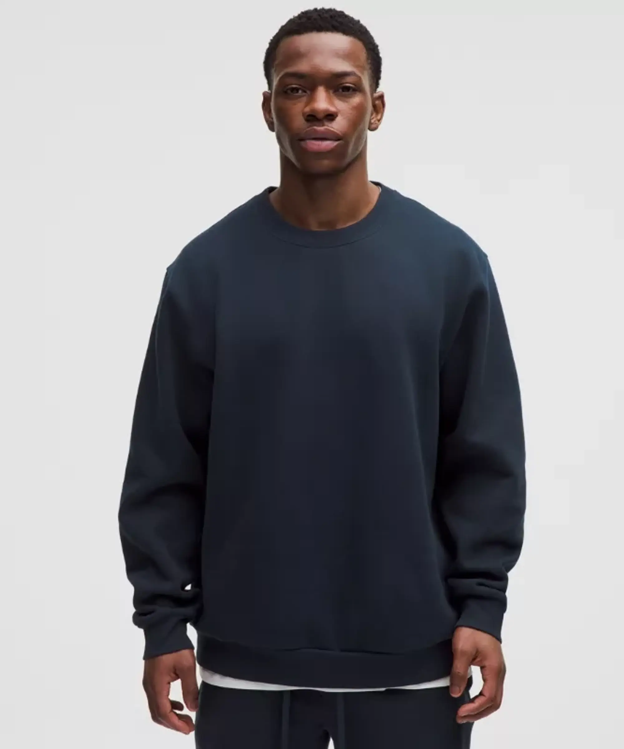 lululemon IE lululemon – Men's Steady State Crew Sweatshirt – Color Blue – Size XL