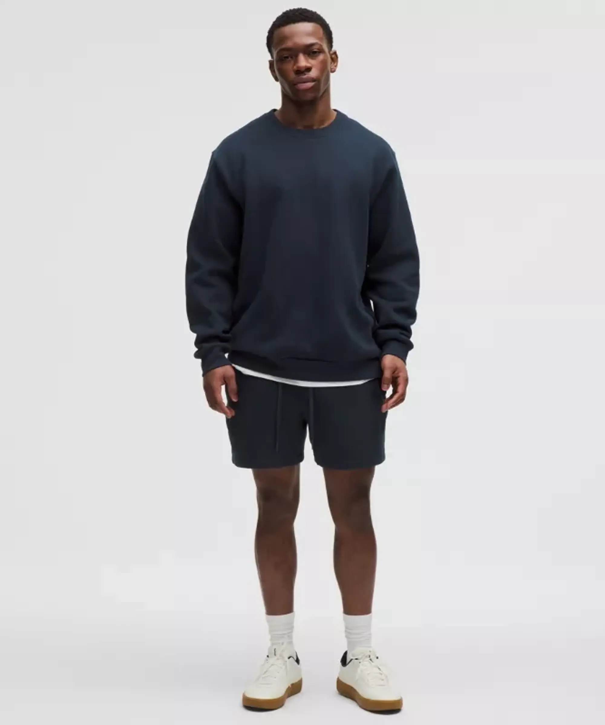 lululemon IE lululemon – Men's Steady State Crew Sweatshirt – Color Blue – Size XL