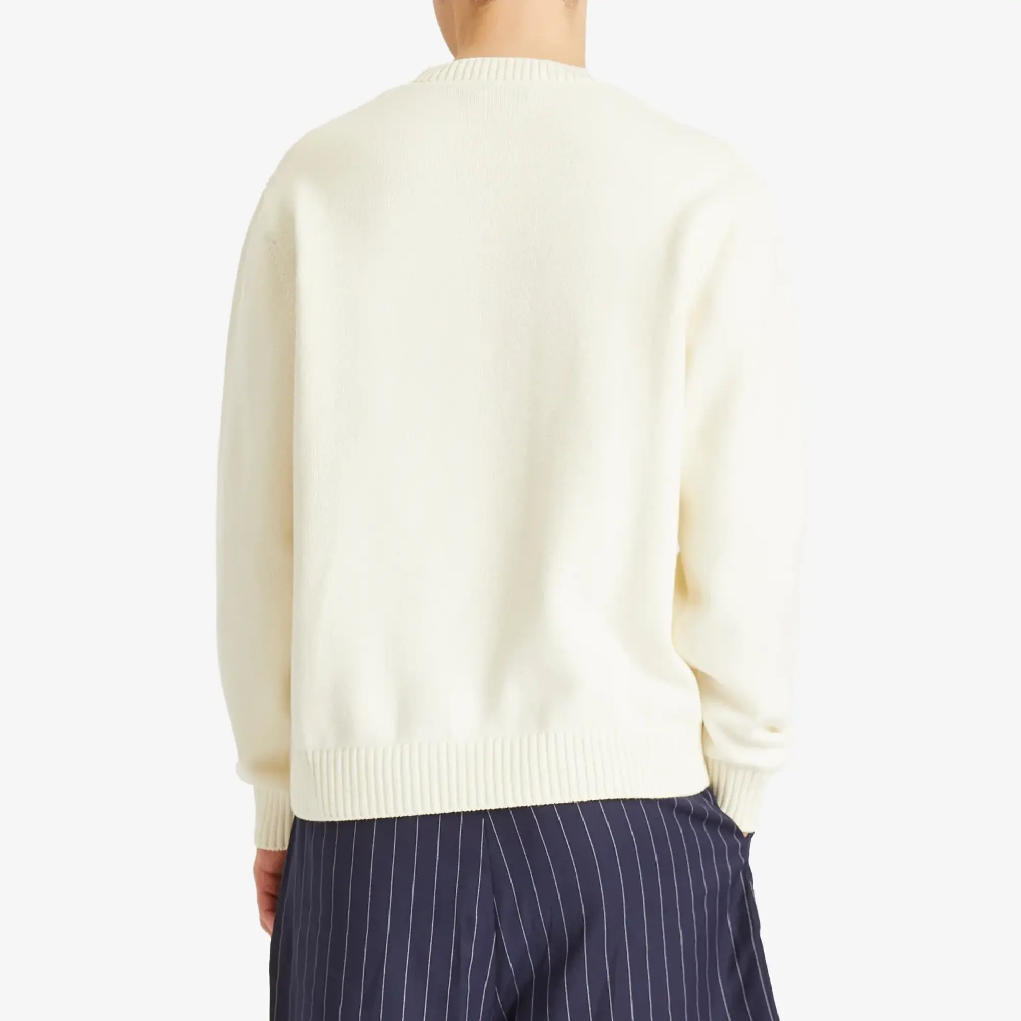 Late Checkout Men's Suitcase Jumper White
