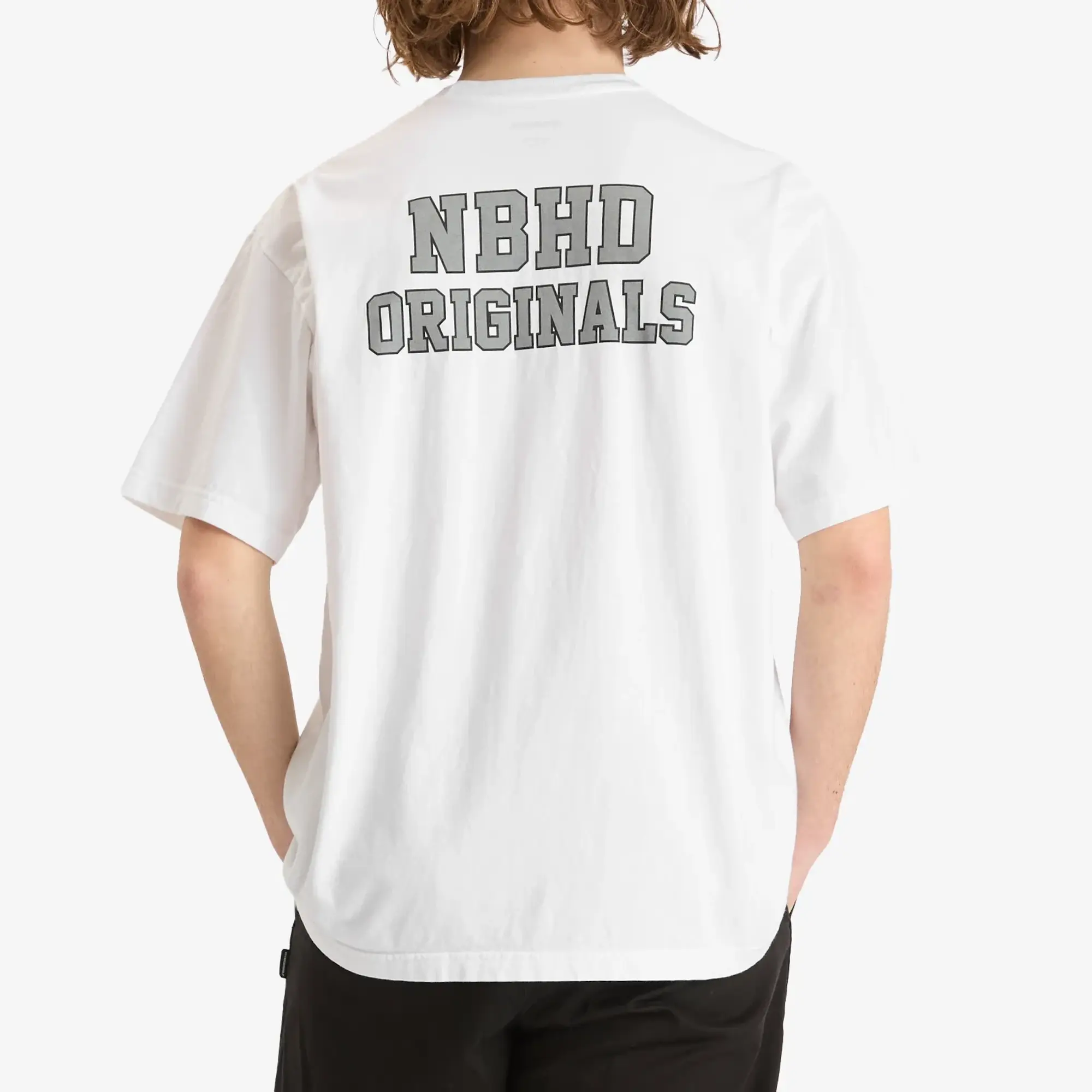 Neighborhood Men's SS-3 T-Shirt White