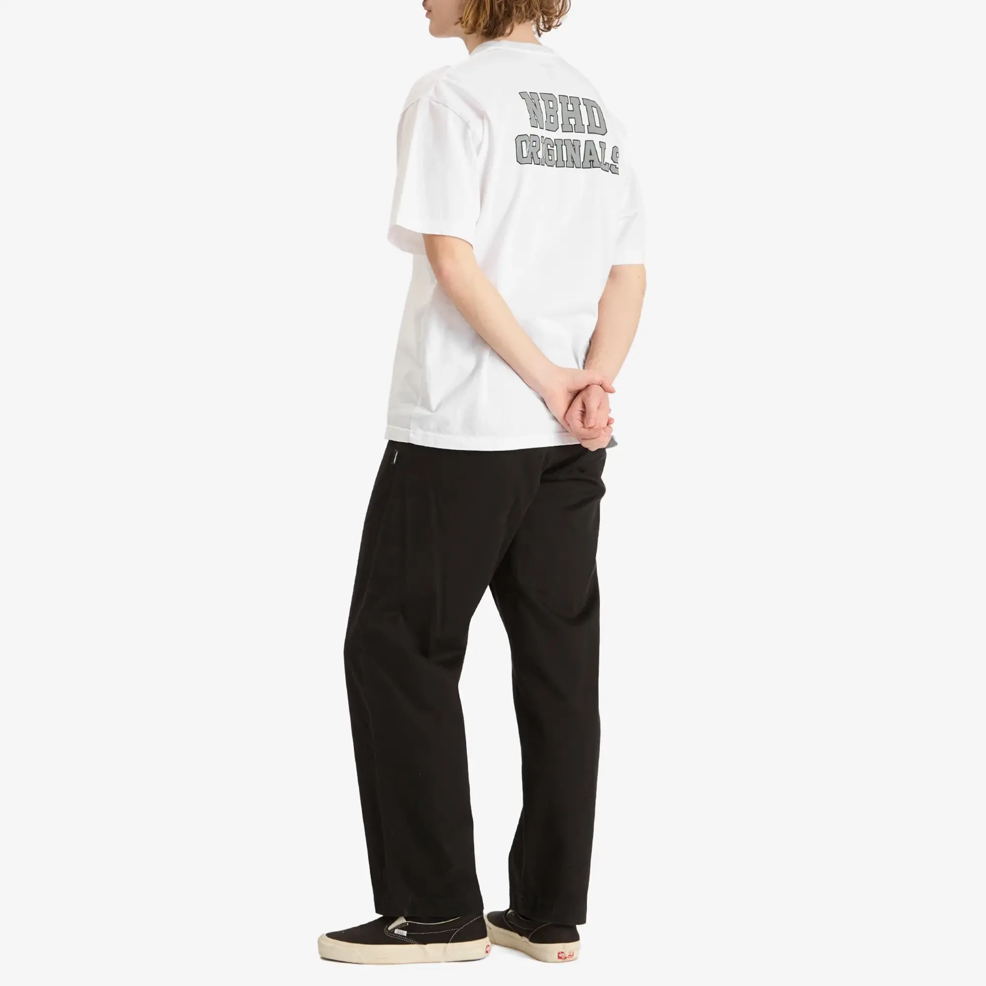 Neighborhood Men's SS-3 T-Shirt White