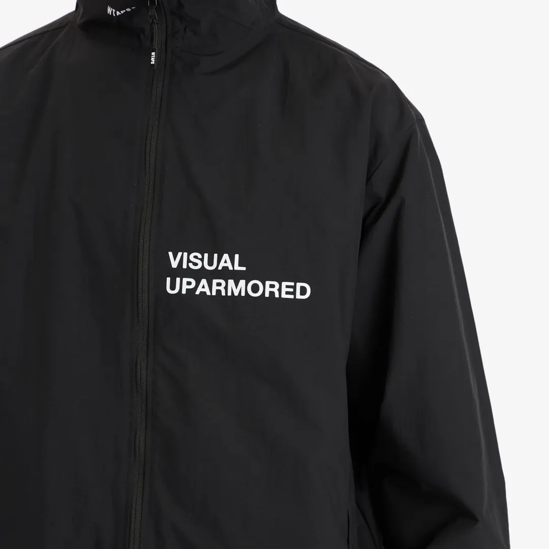 WTAPS Men's Pertex Track Jacket Black | 251CWDT-JKM01-BLK | FOOTY.COM